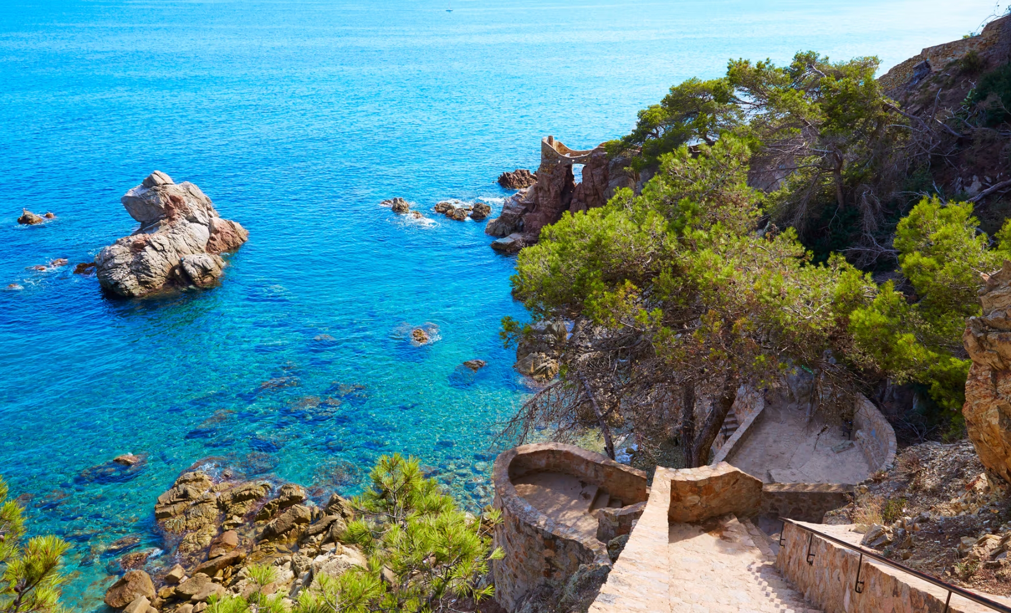 Camí de Ronda, sentier côtier le long de la côte de Lloret de Mar