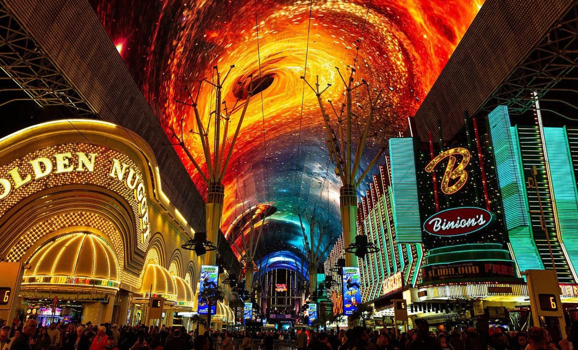 Freemont Street Experience, Las Vegas aux États-Unis