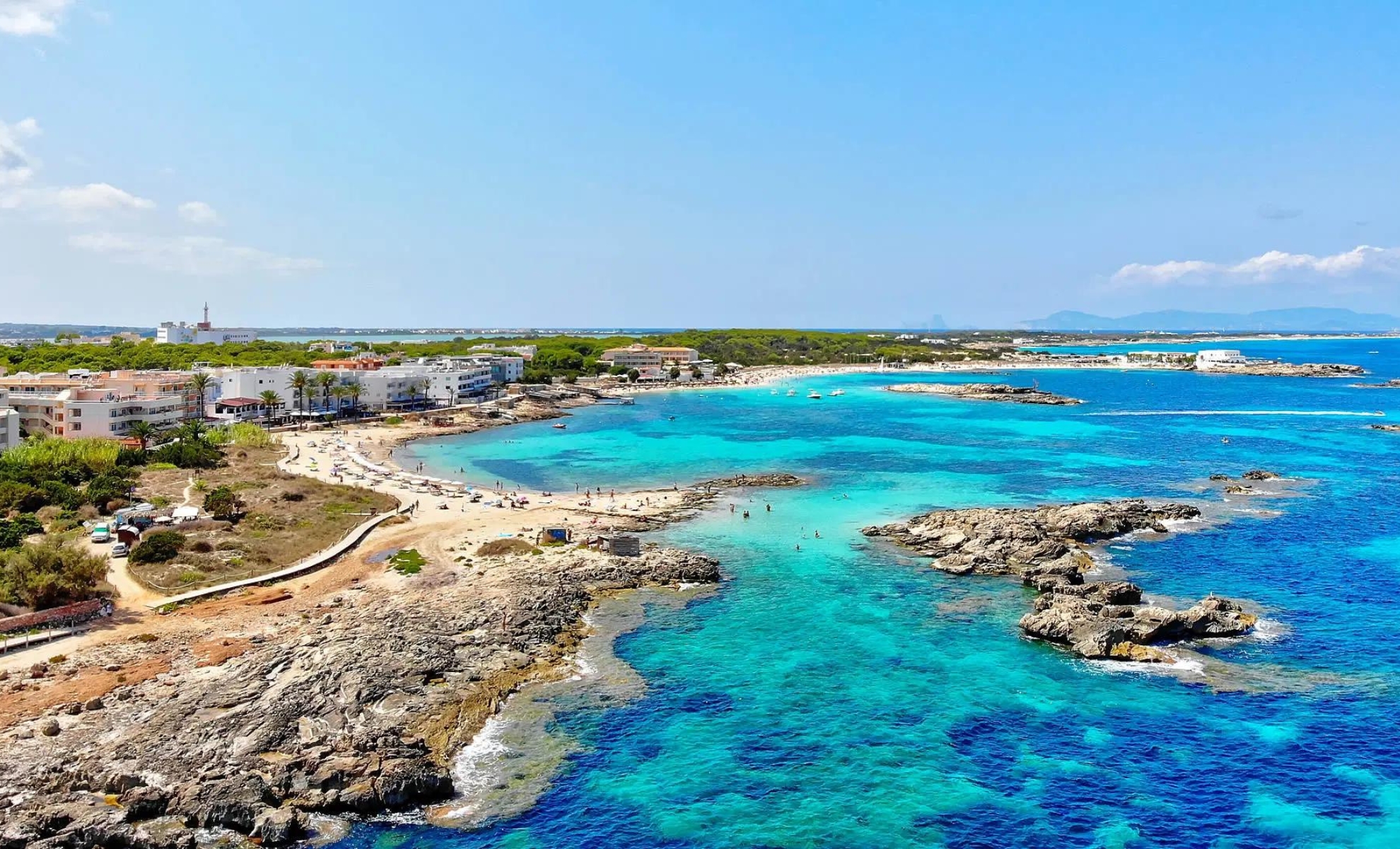 La Plage Es Pujols en Espagne