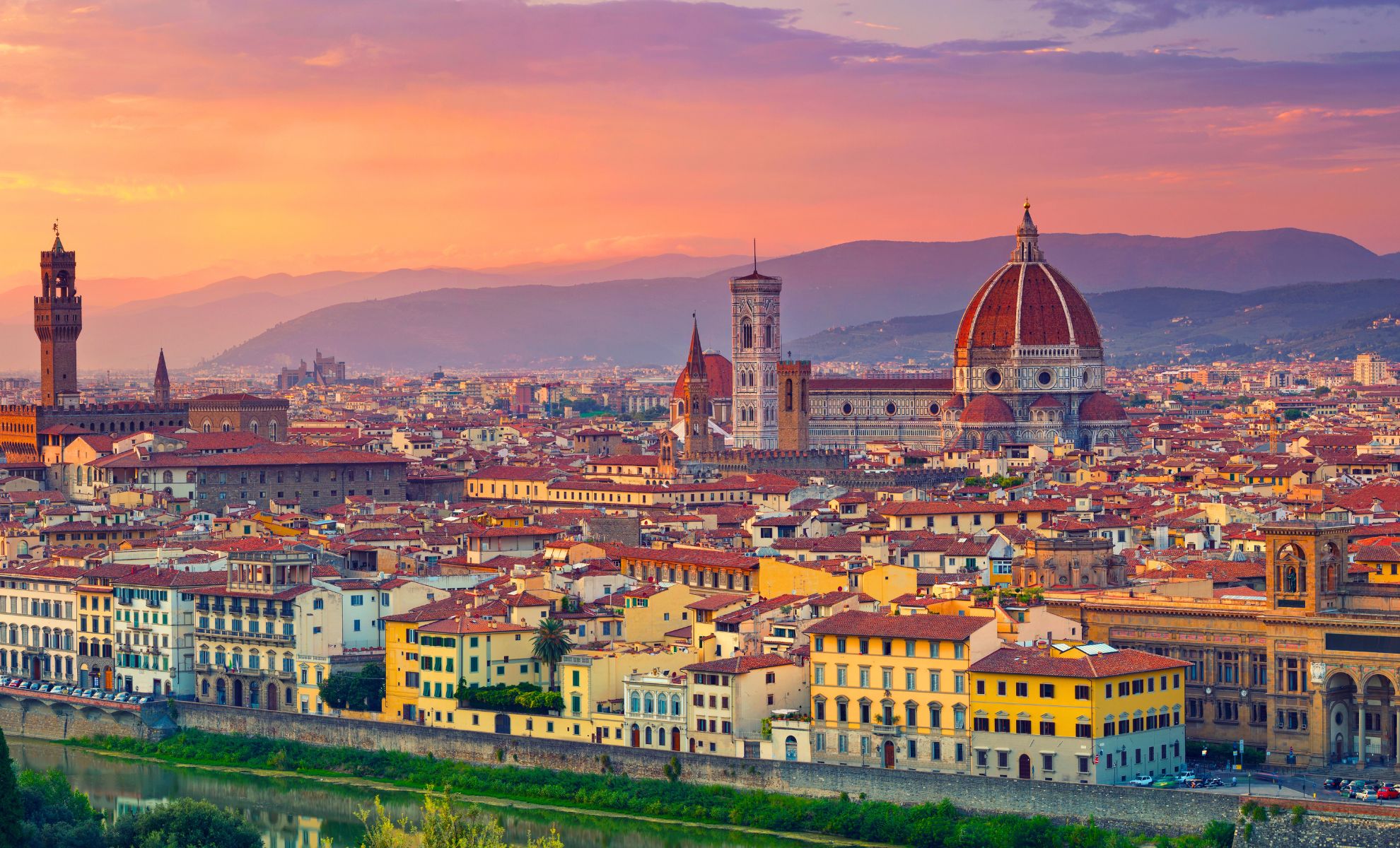 La Ville de Florence, Italie