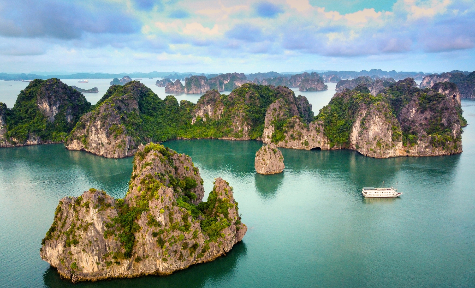 La baie de Ha Long, Vietnam