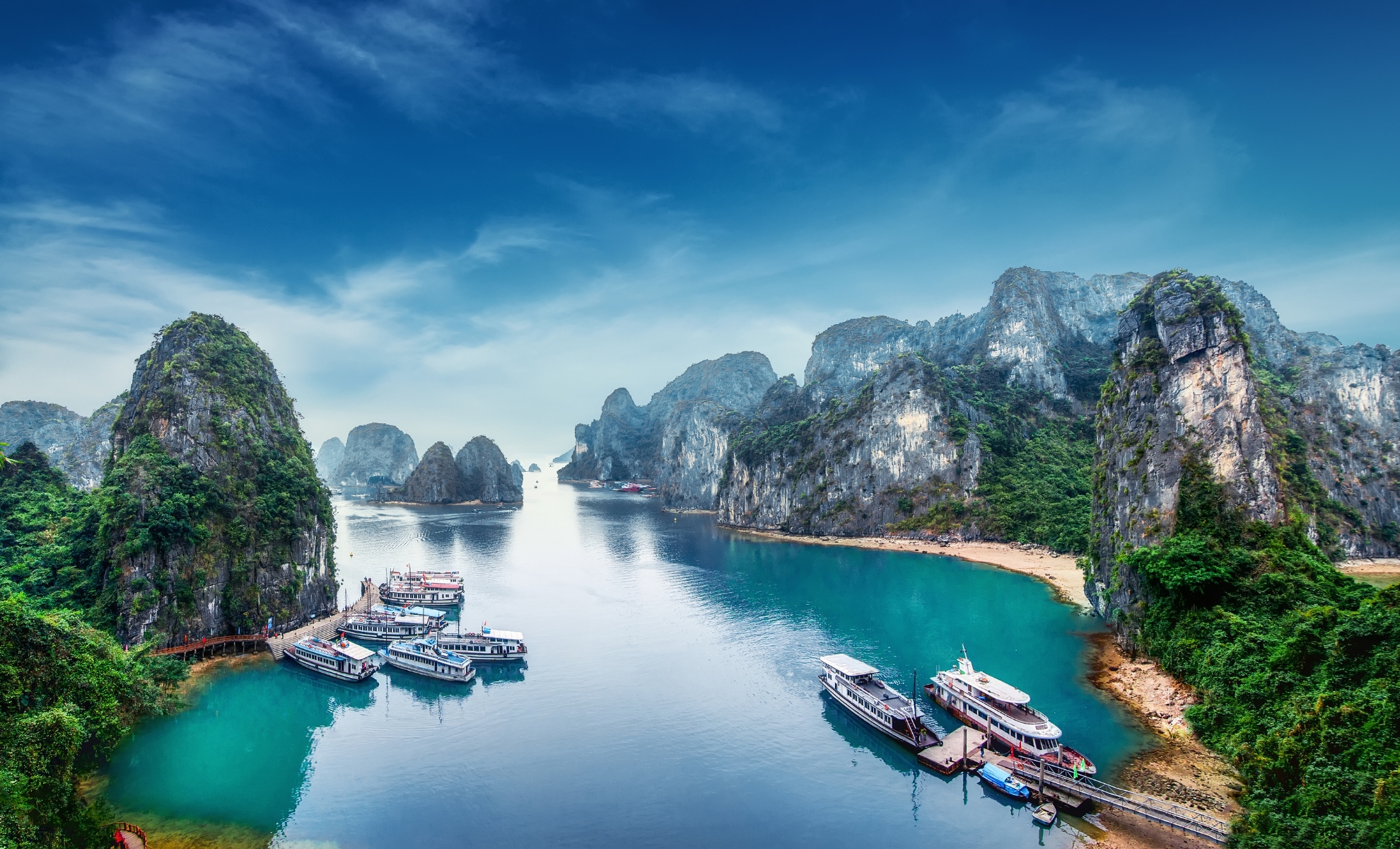 La baie de Ha Long au Vietnam