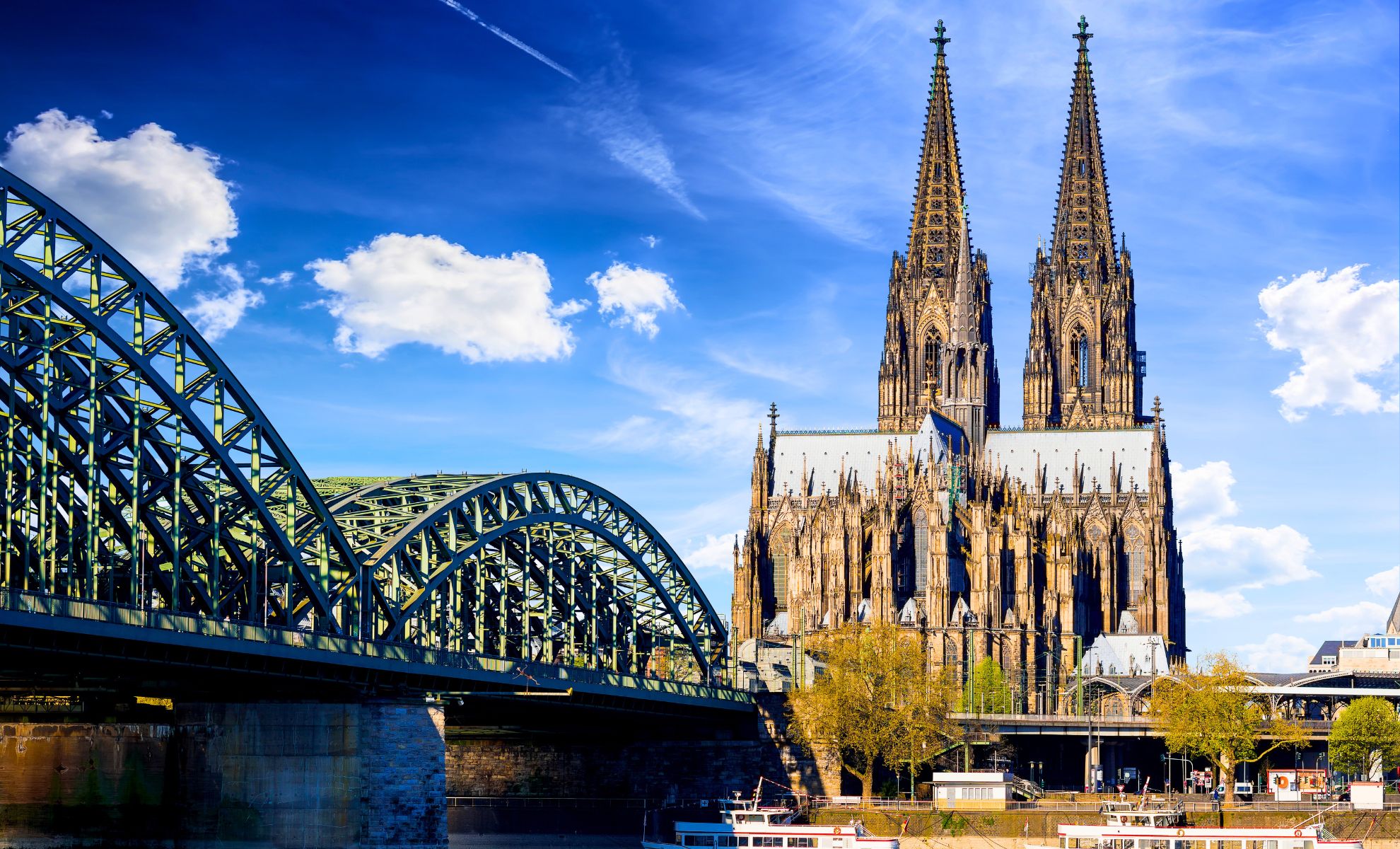 La cathédrale de Cologne, Allemagne 