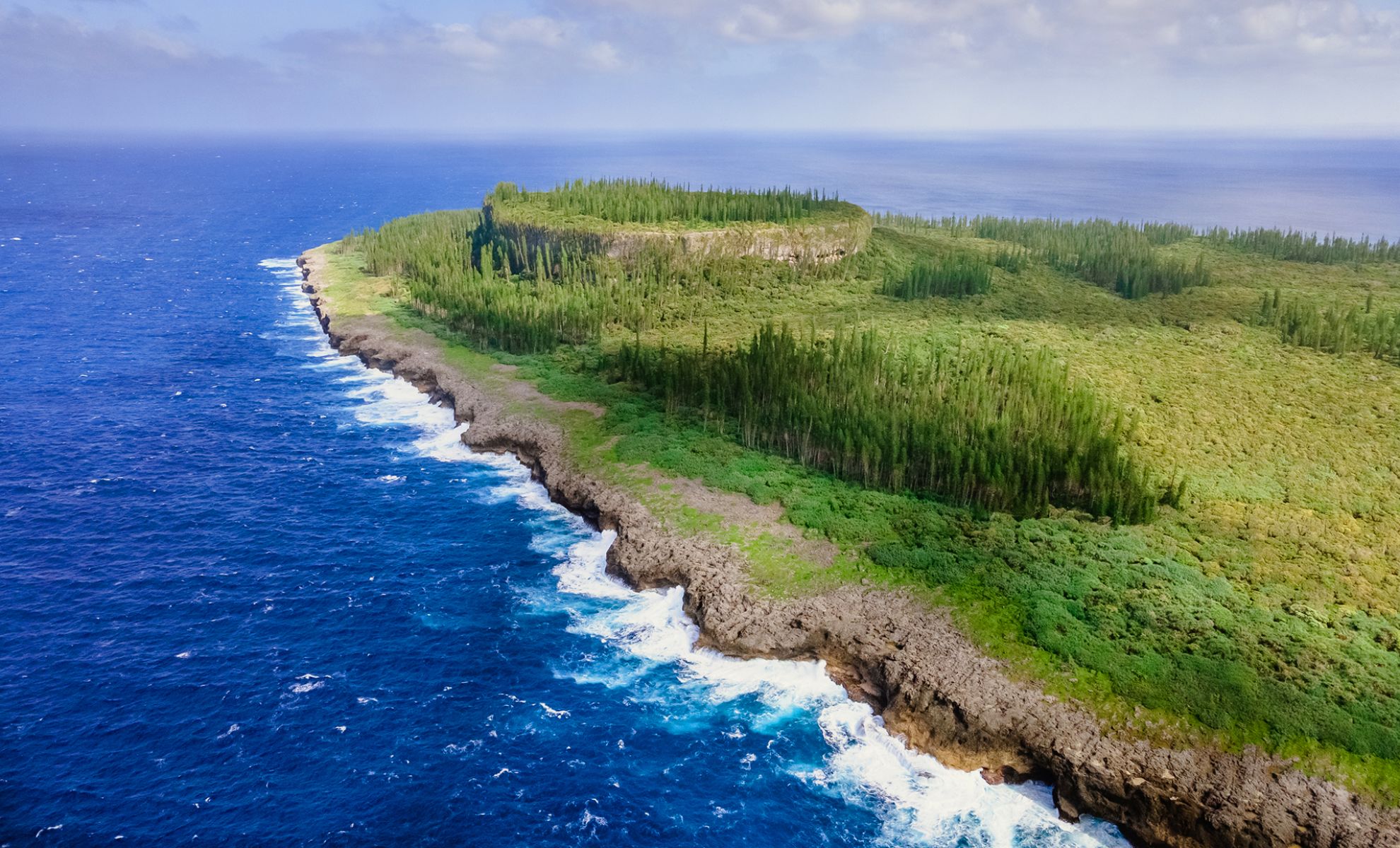 La plage de Cengéité et de Wabao à Maré, Nouvelle-Calédonie