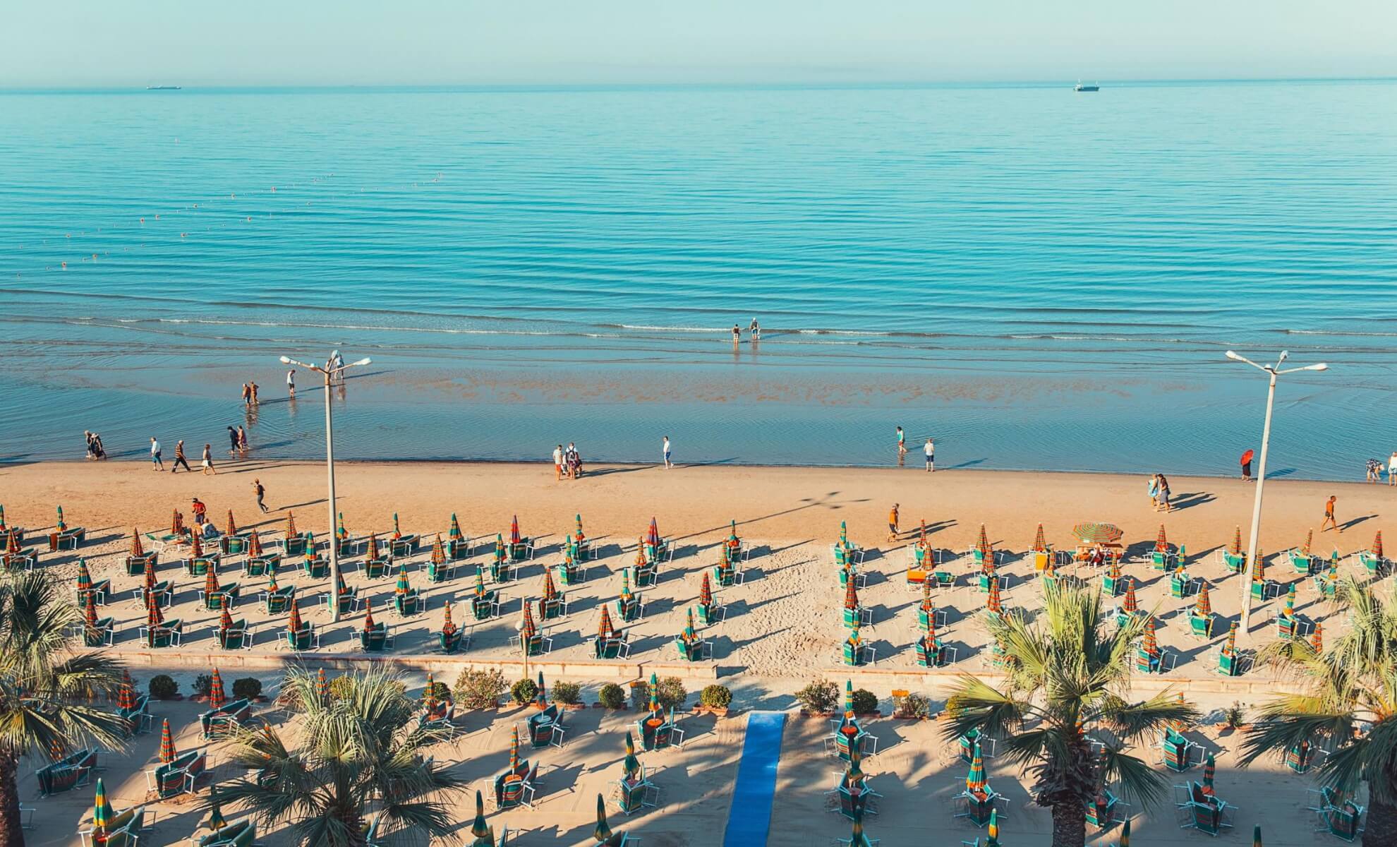 La plage de Durrës