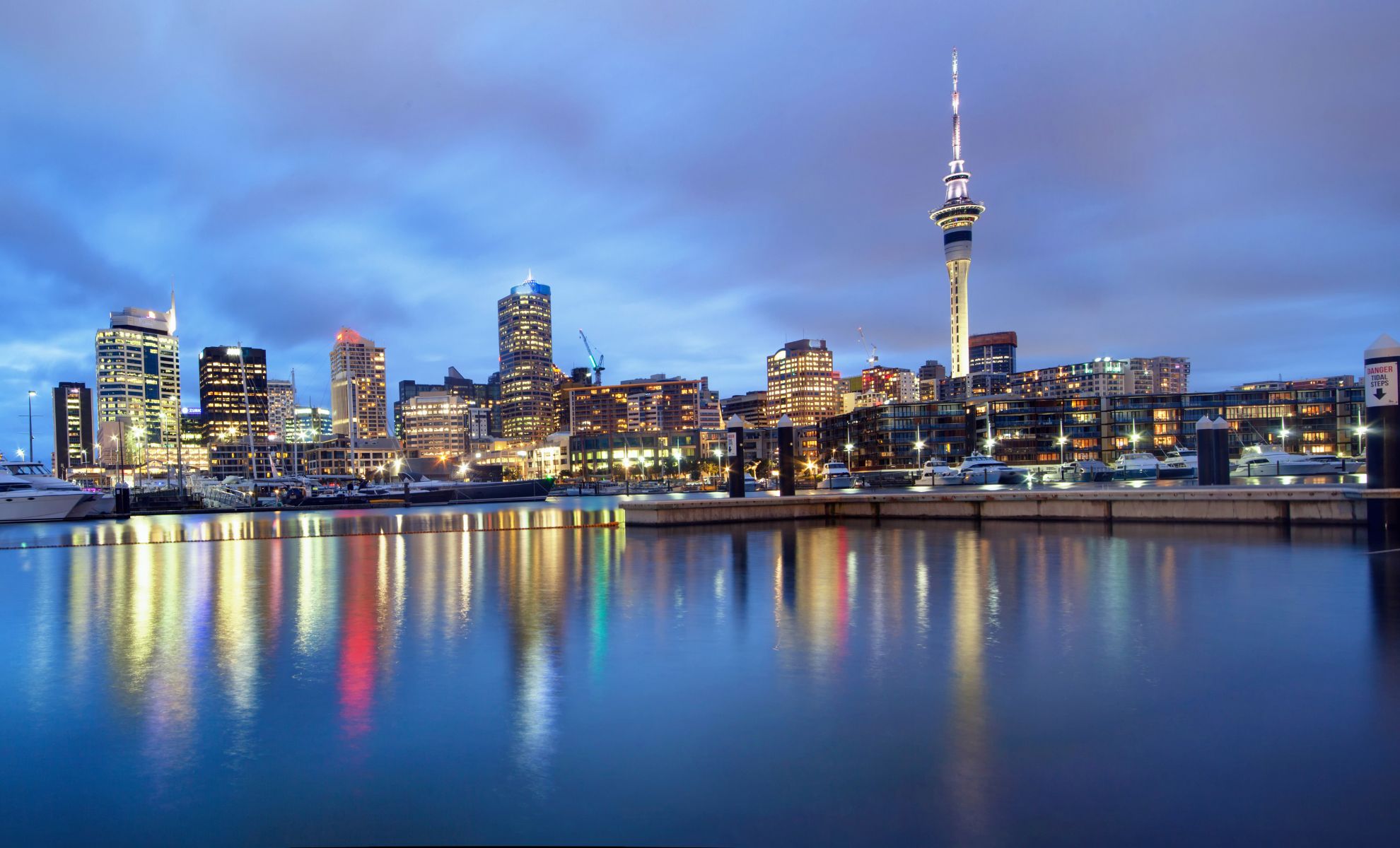 La ville d'Auckland, La Nouvelle-Zélande