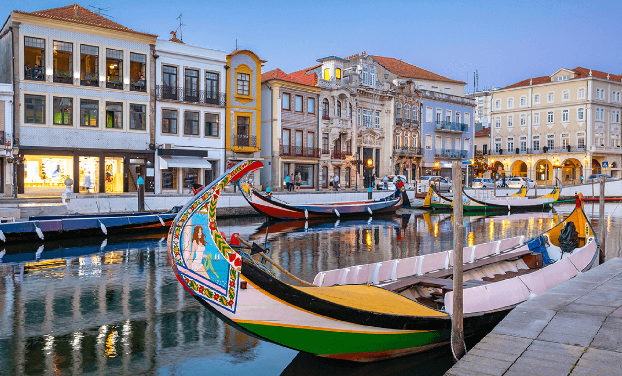 La ville d'Aveiro au Portugal