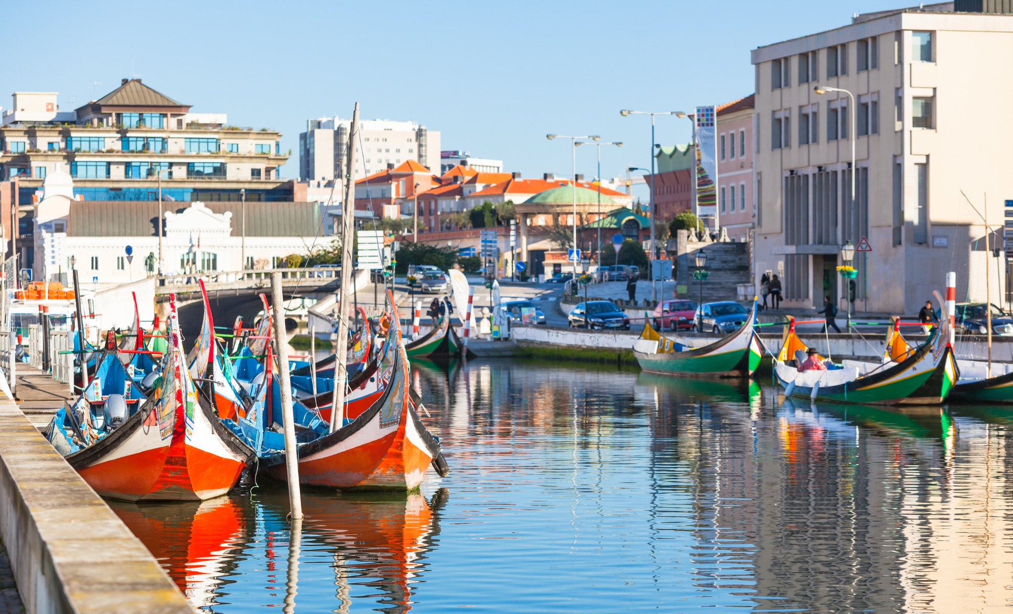 La ville d'Aveiro au Portugal