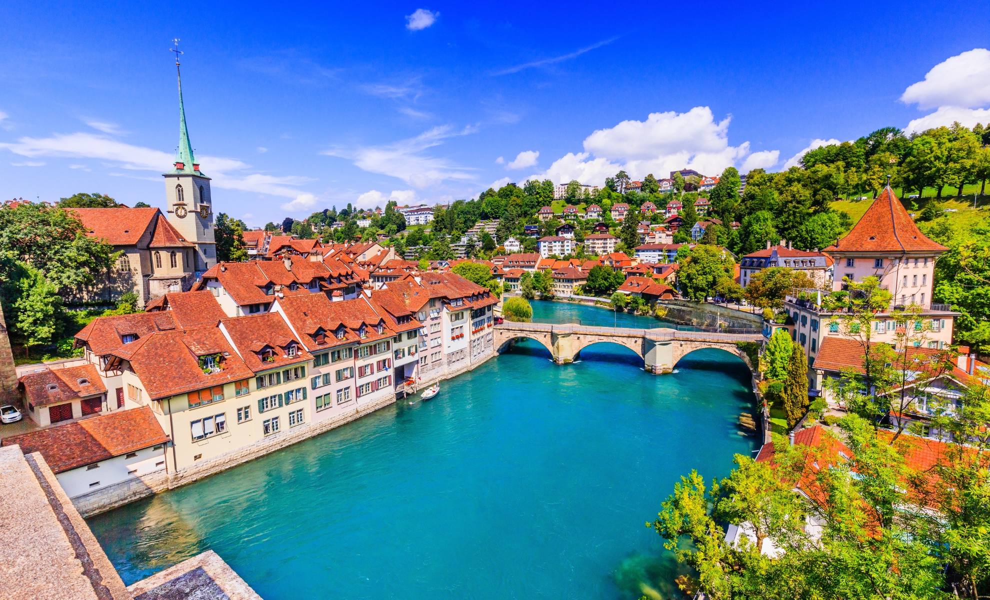 La ville de Berne en Suisse