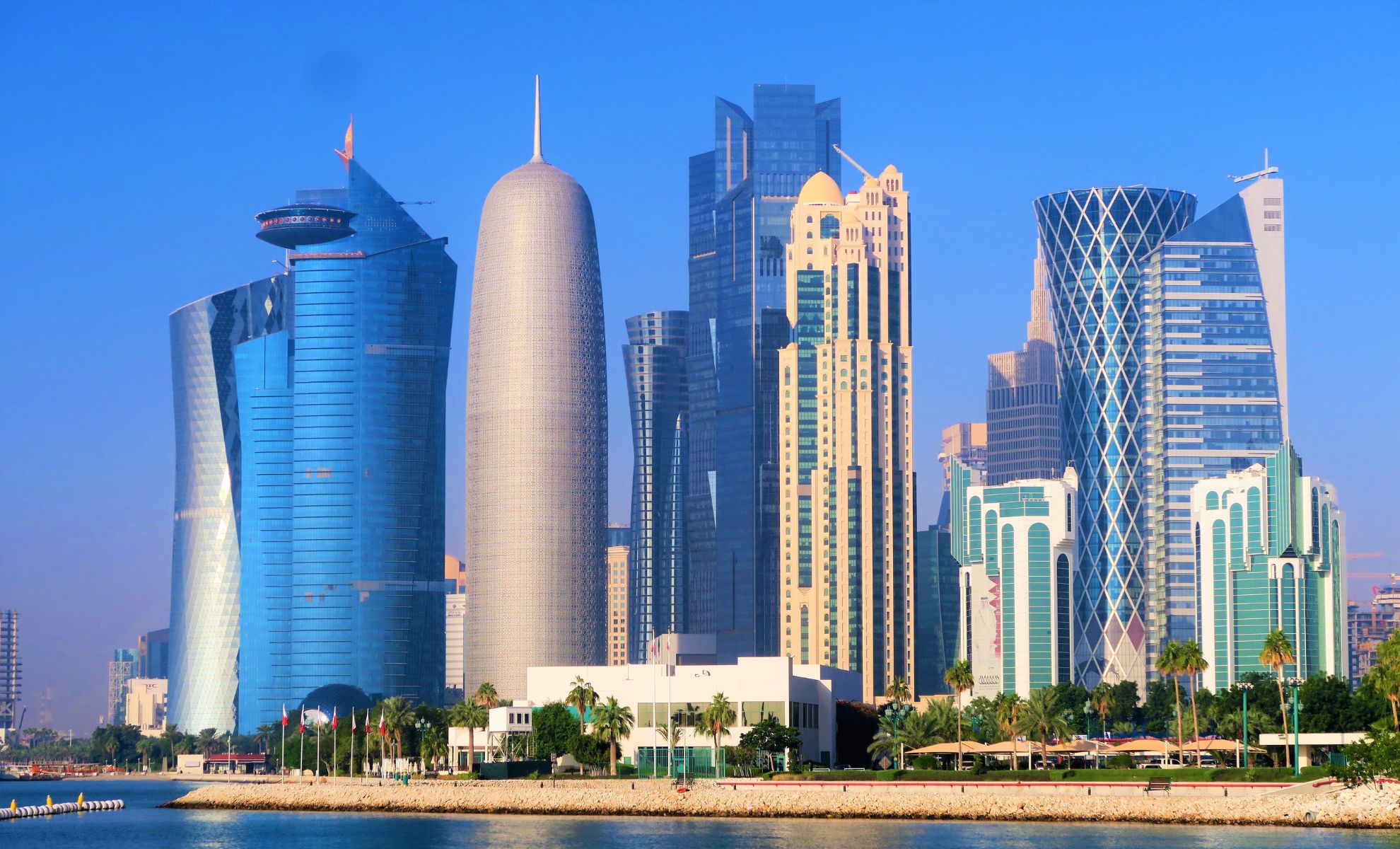 La ville de Doha, la capitale du Qatar