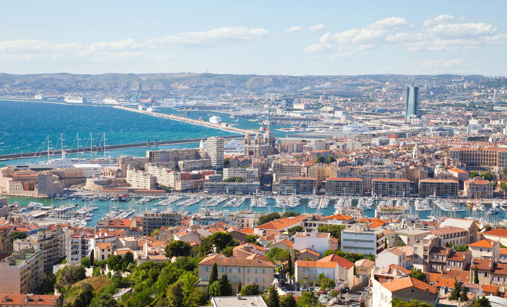 La ville de Marseille , France