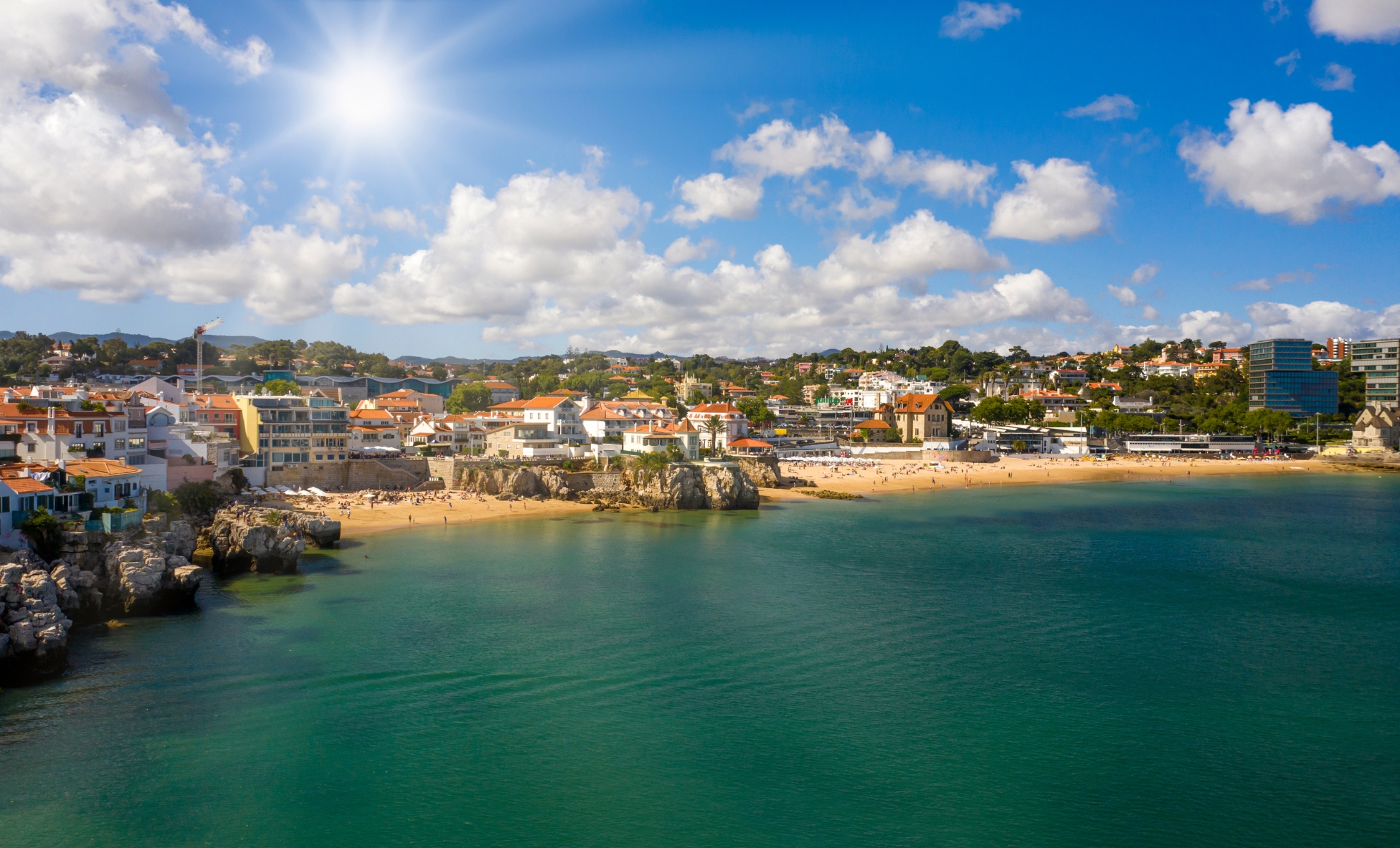 La ville de Vila Nova de Milfontes au Portugal