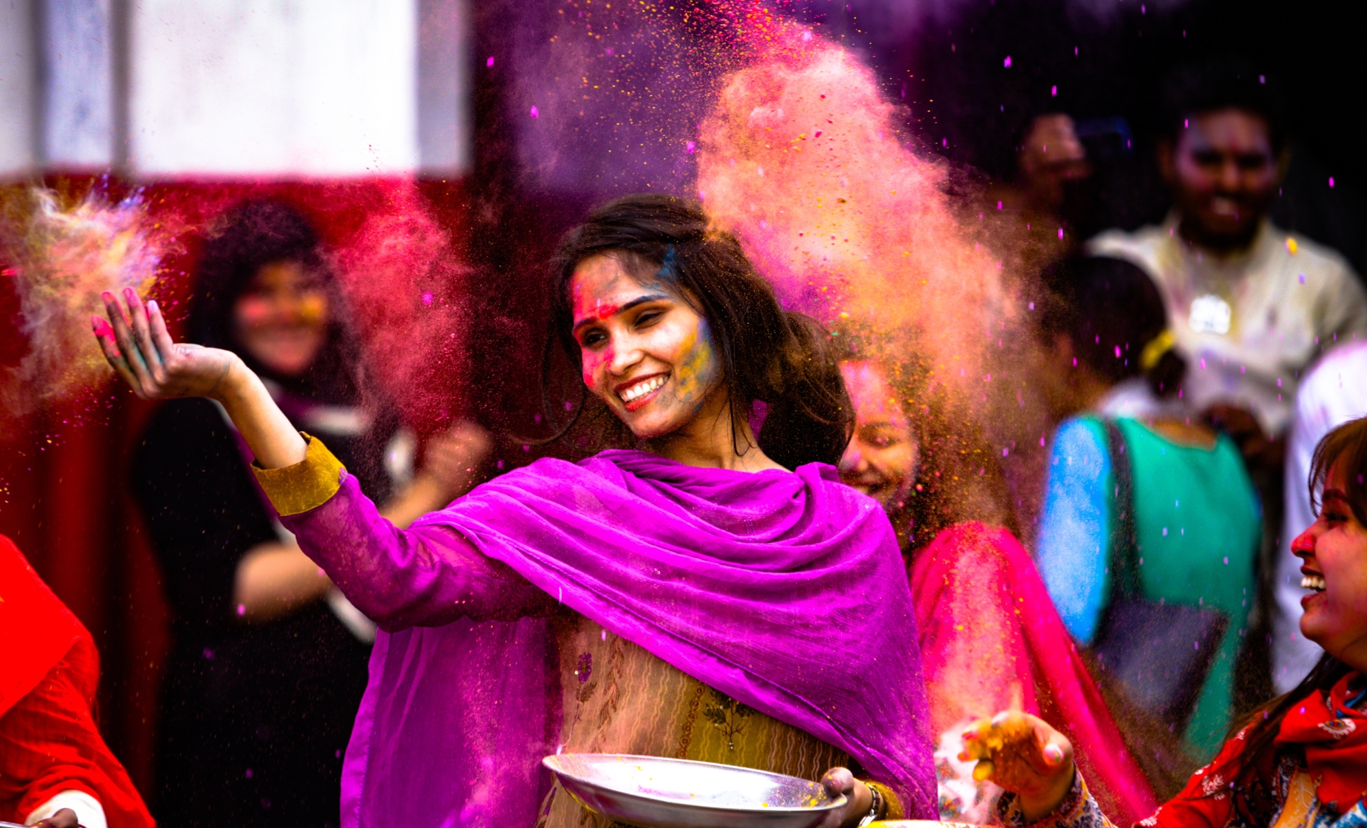 Le Holi, la fête des couleurs en Inde