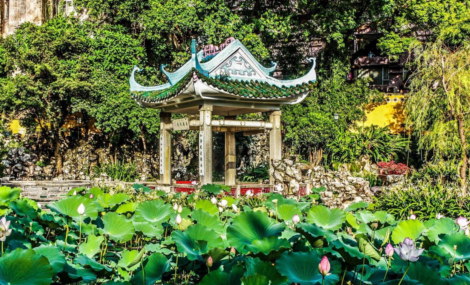 Le Jardin botanique Lou Lim Leoc , Macao