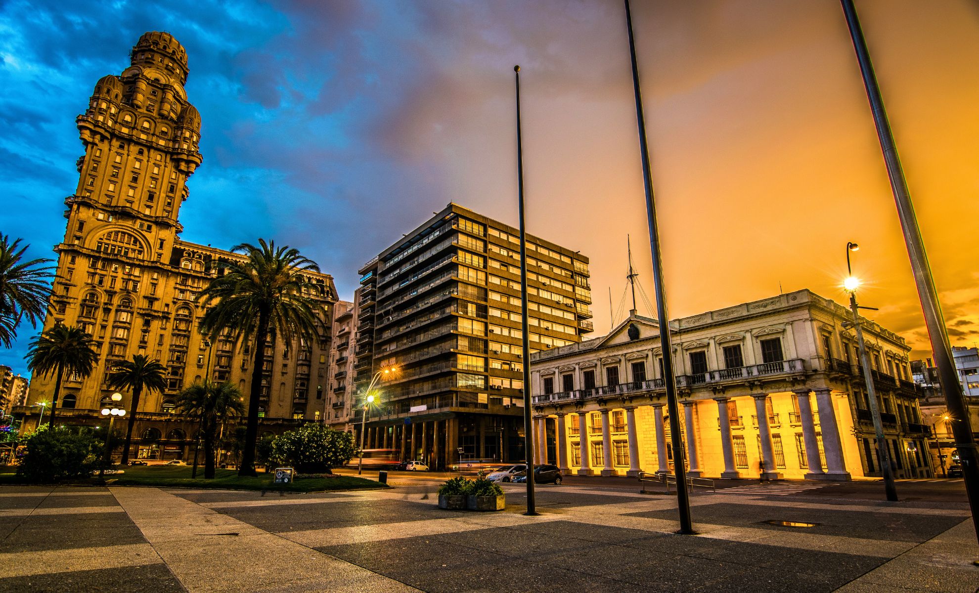 Le Palacio Salvo, Montevideo, Uruguay