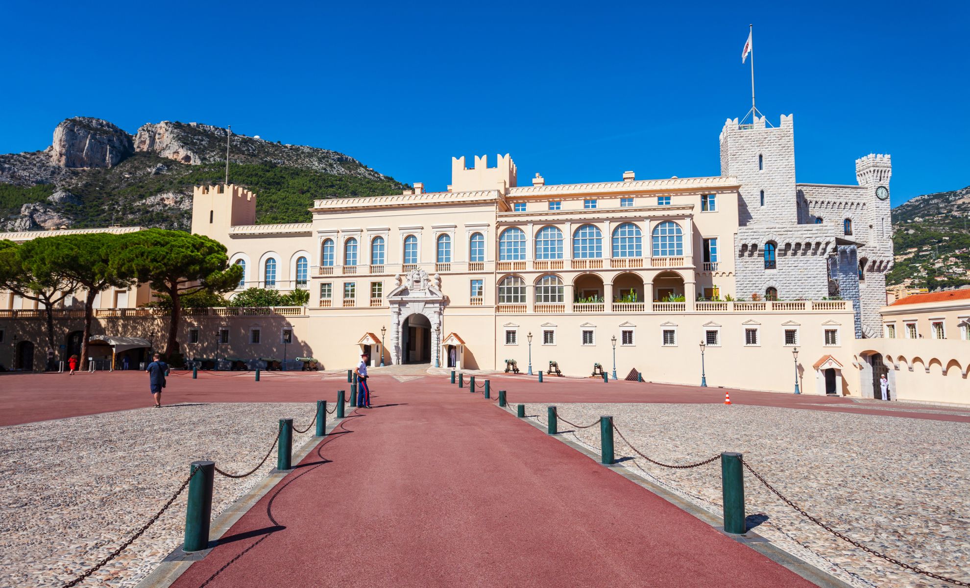 Le Palais Princier, résidence de la famille Grimaldi , Monaco