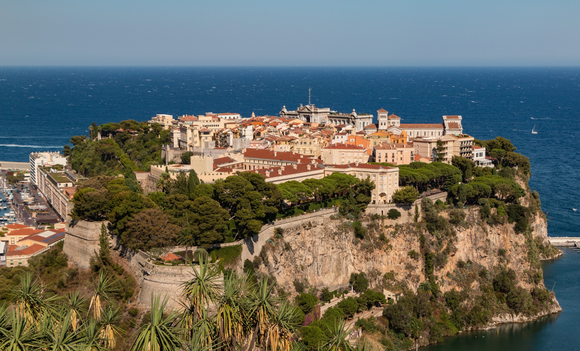 Le Rocher ou Monaco-Ville , un quartier de Monaco