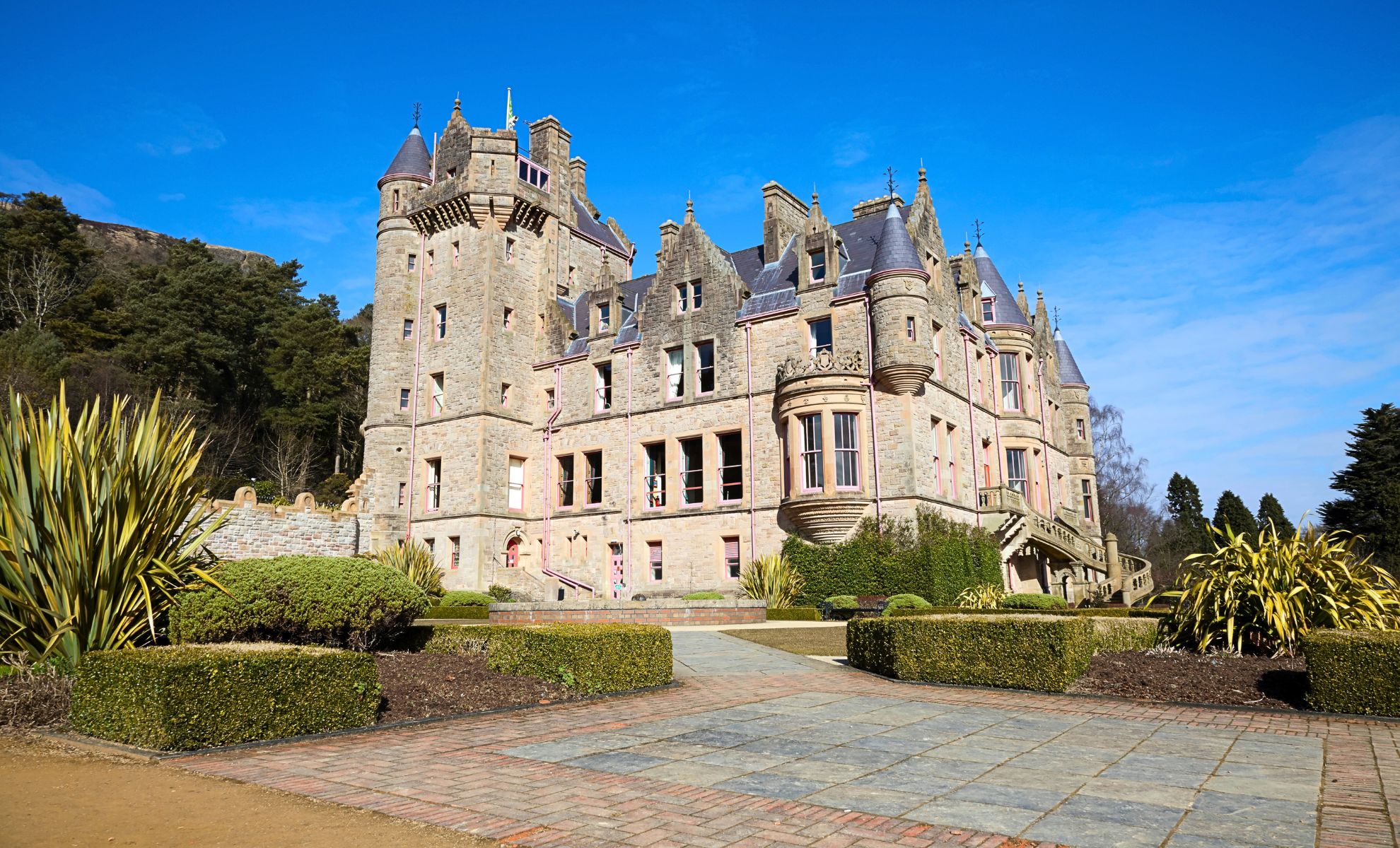 Le château de Belfast , Irlande du Nord