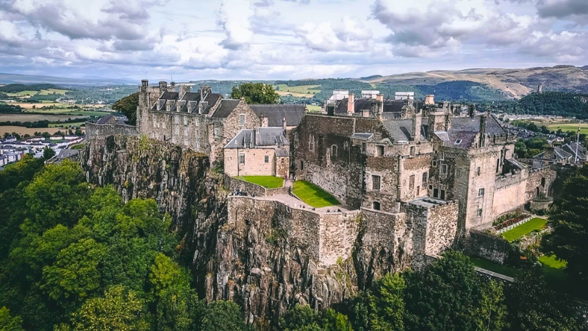 Le château de Stirling, Écosse