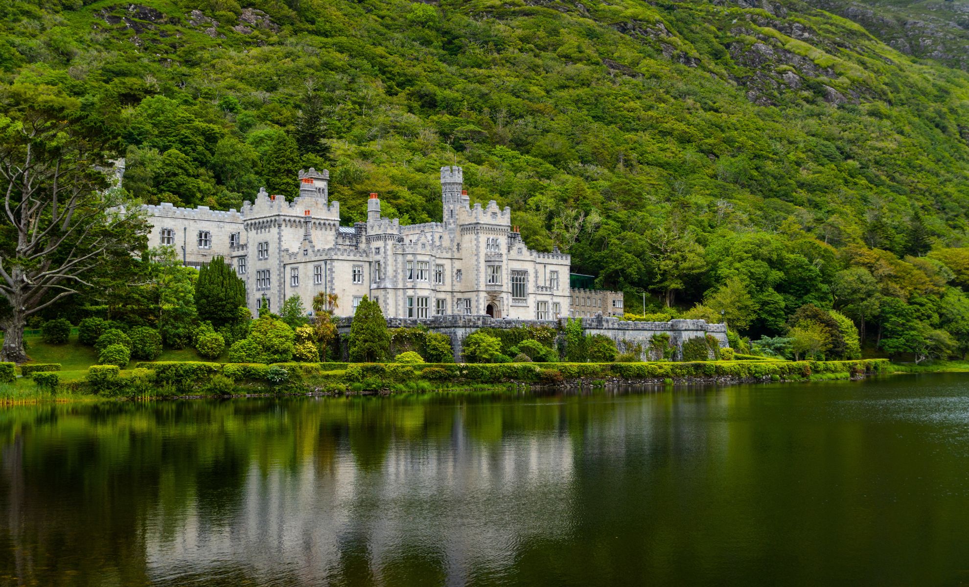 Le château du Connemara , Irlande 