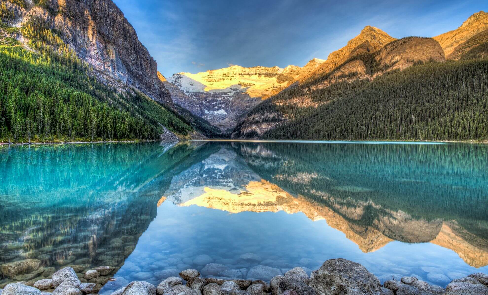 Le lac Louise, Alberta, Canada