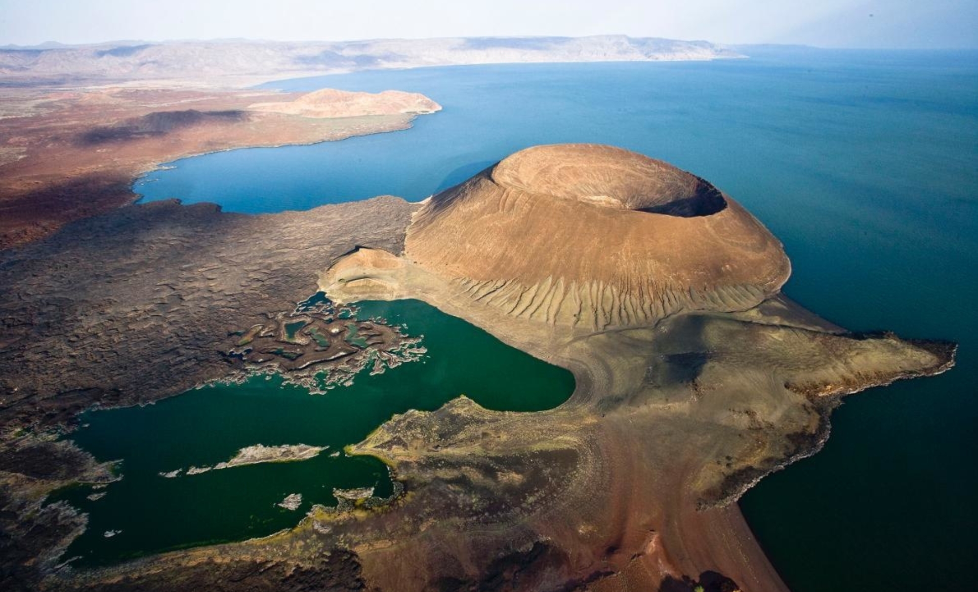 Le lac Turkana au Kenya