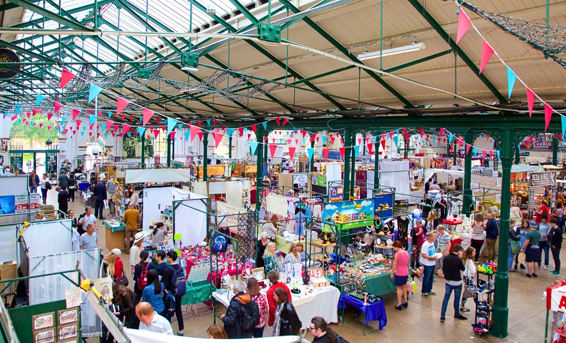 Le marché couvert de saint George, Irlande du Nord