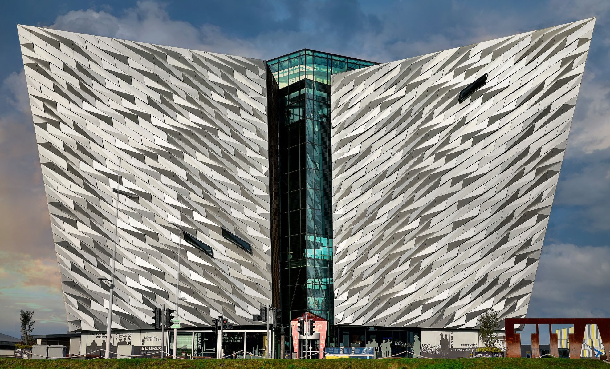 Le musée Titanic de belfast , Irlande du Nord