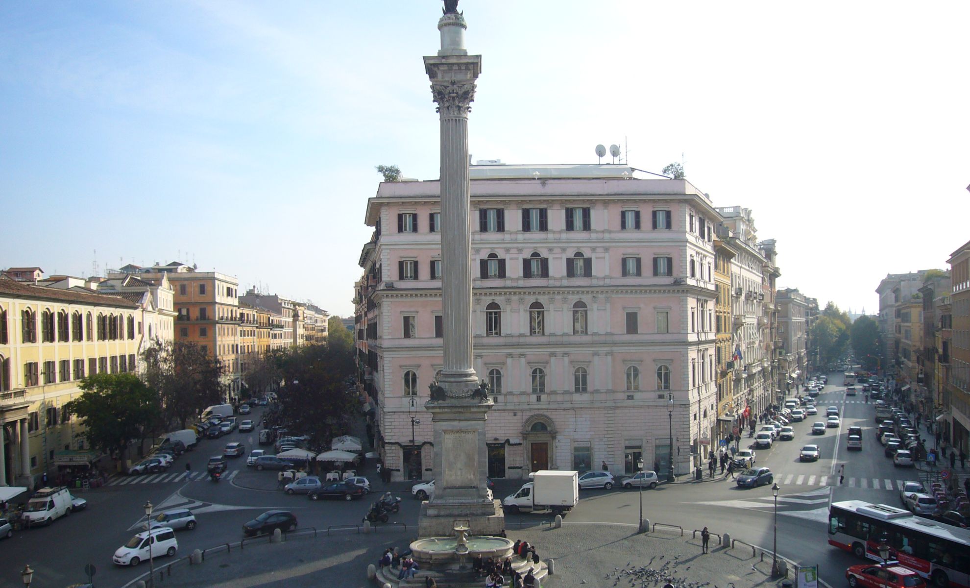 Le quartier Esquilino, Rome , Italie