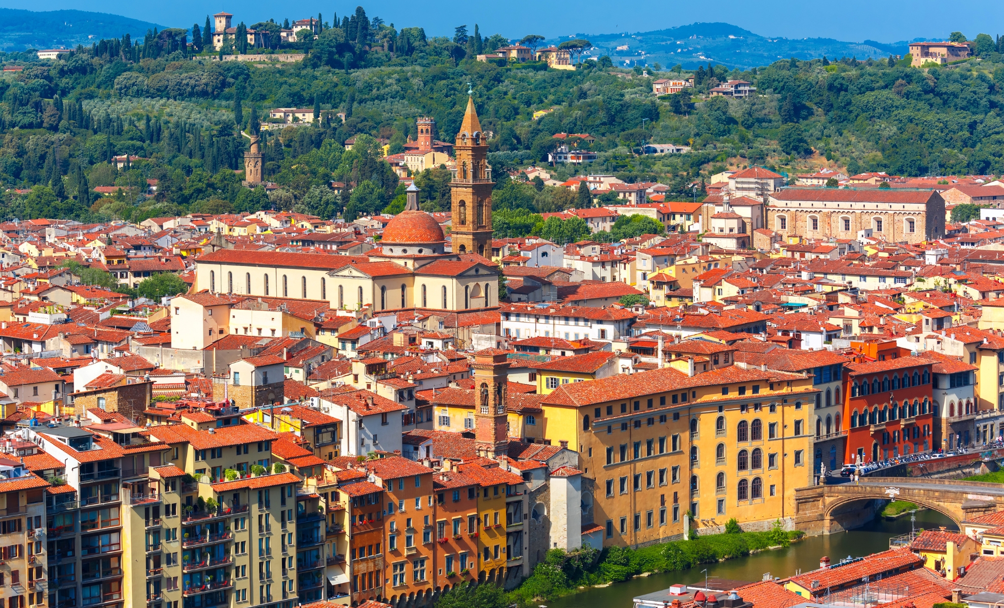 Le quartier historique Oltrarno, Florence, Italie