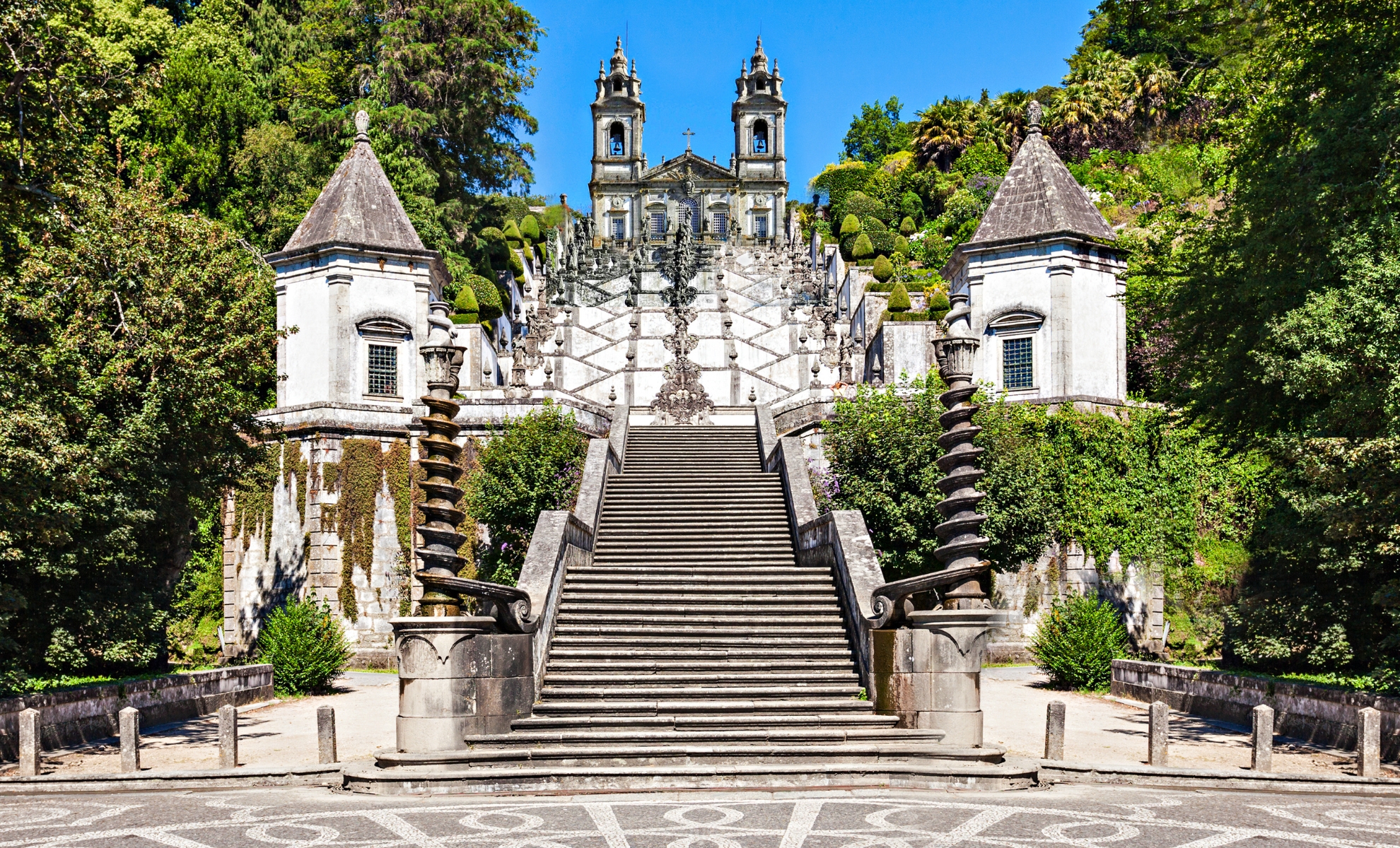 Le sanctuaire de Bom Jesus, Braga au Portugal