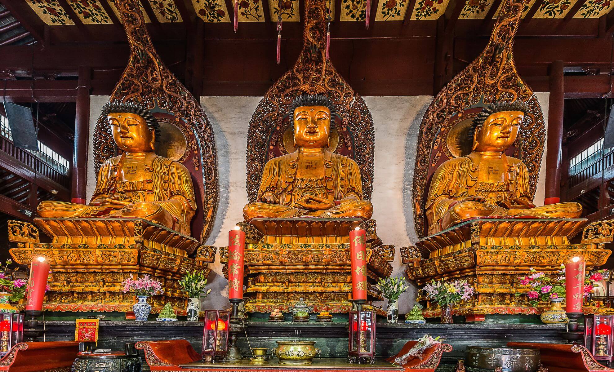 Le temple du Bouddha de Jade , Shanghai , Chine