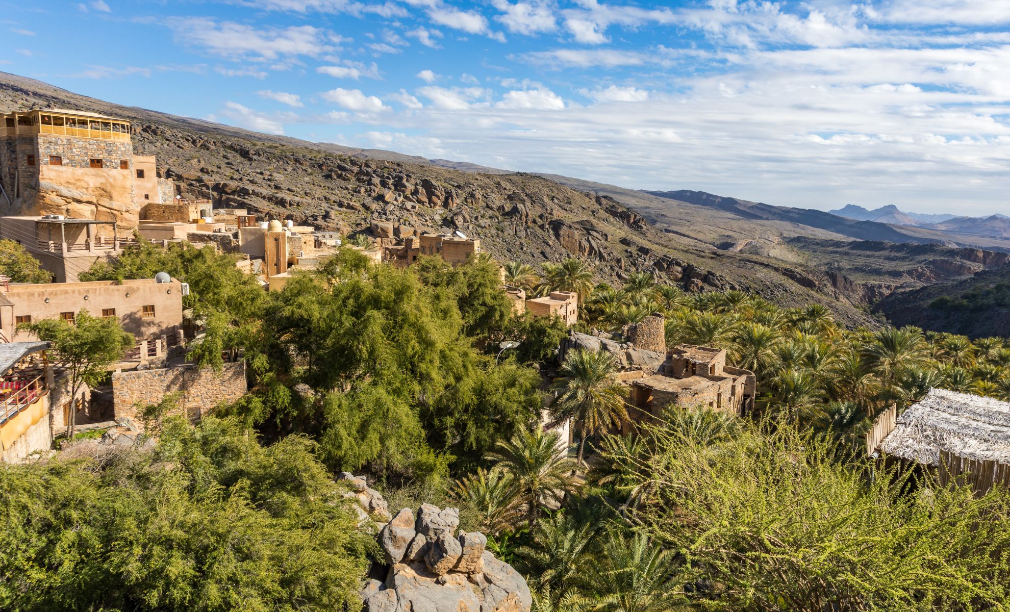 Le village Misfah al Abriyyin , Oman