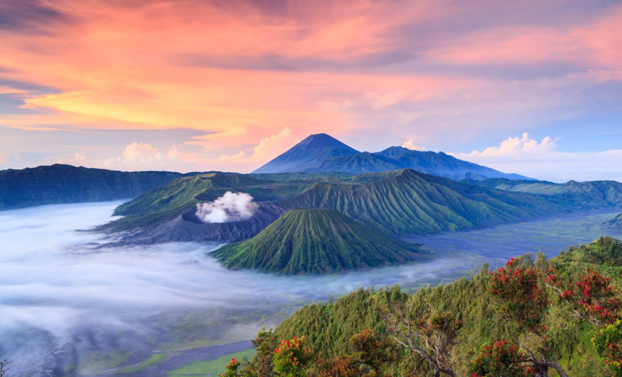 Le volcan Bromo, Indonésie