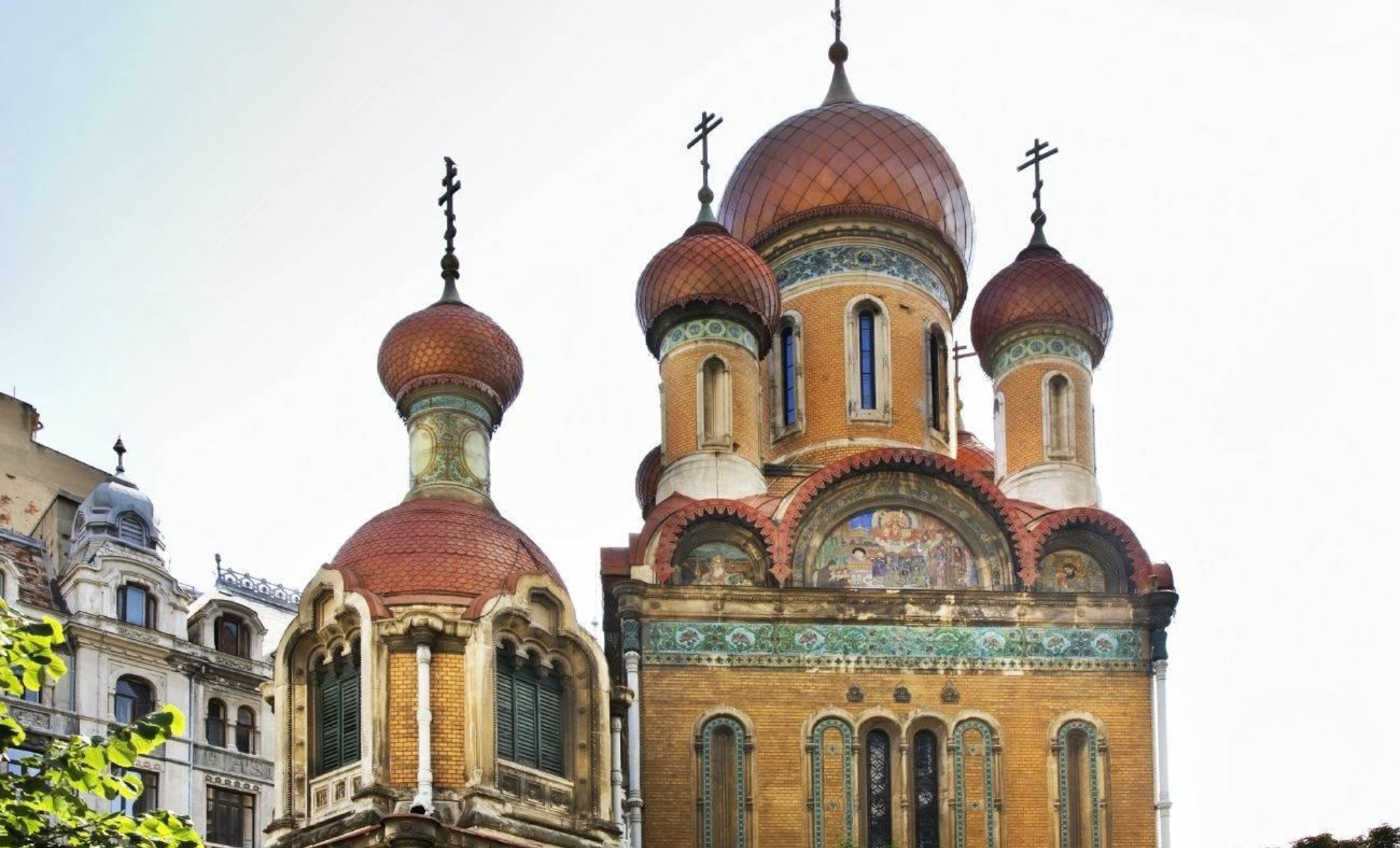 L'église Saint-Nicolas, Bucarest, Roumanie