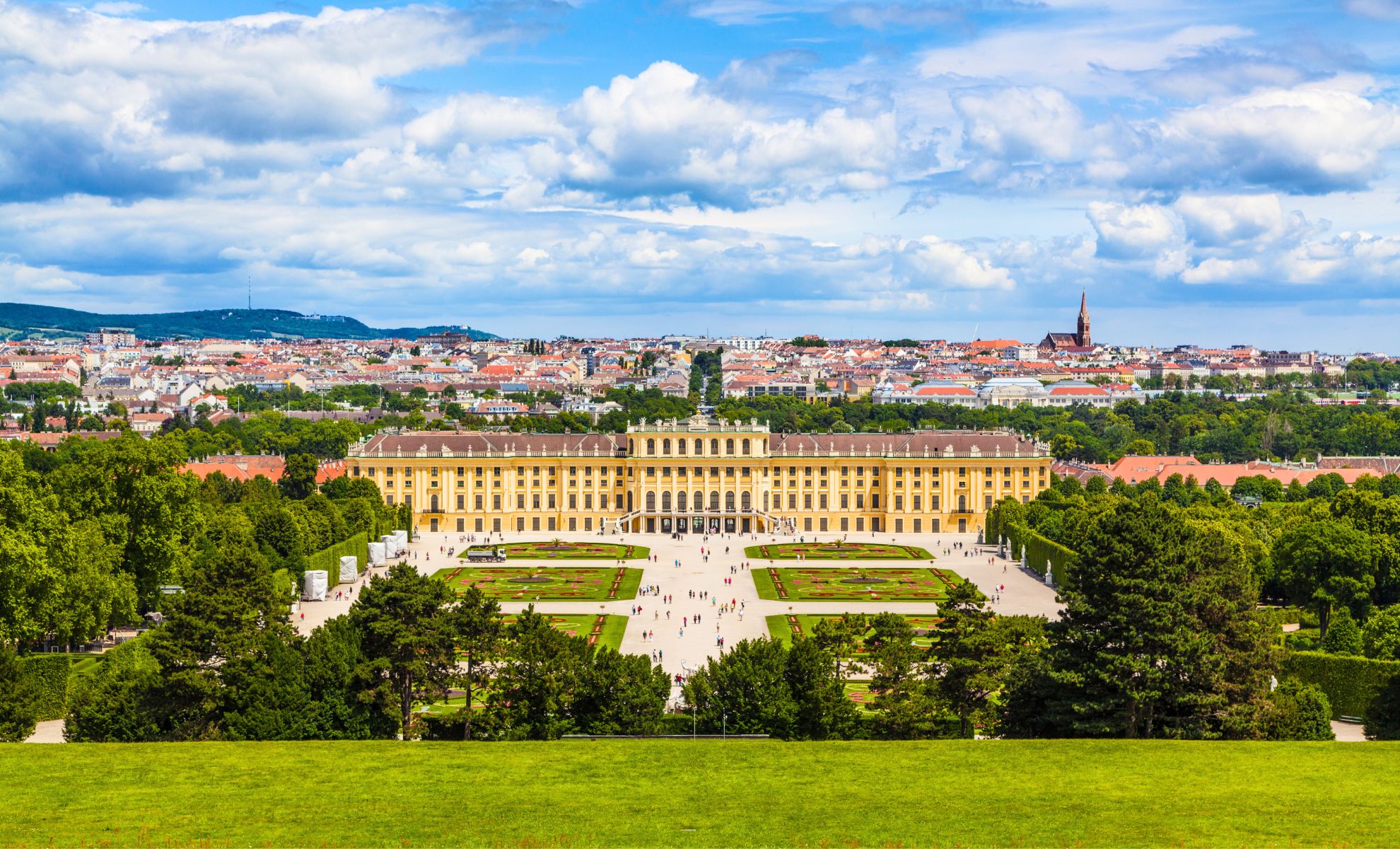 Les châteaux de Schönbrunn ,Vienne, Autriche