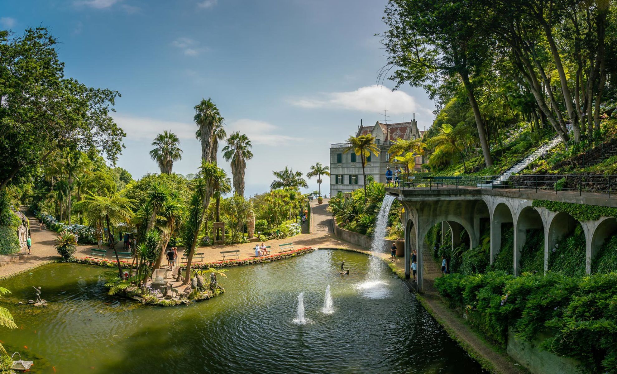 Les jardins de Monte Palace, Madère, Portugal