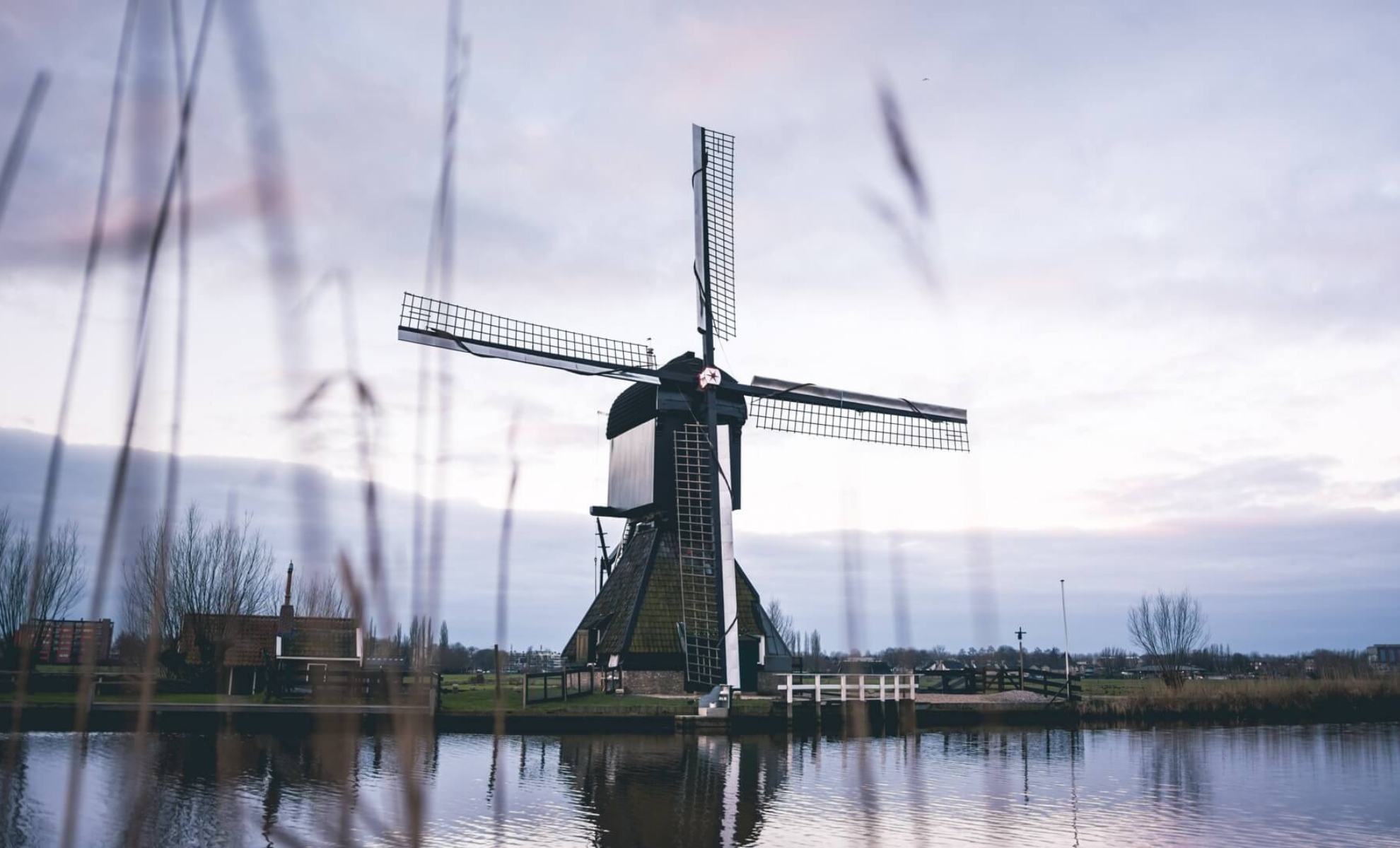 Les moulins à vent de Kinderdijk, Pays-Bas