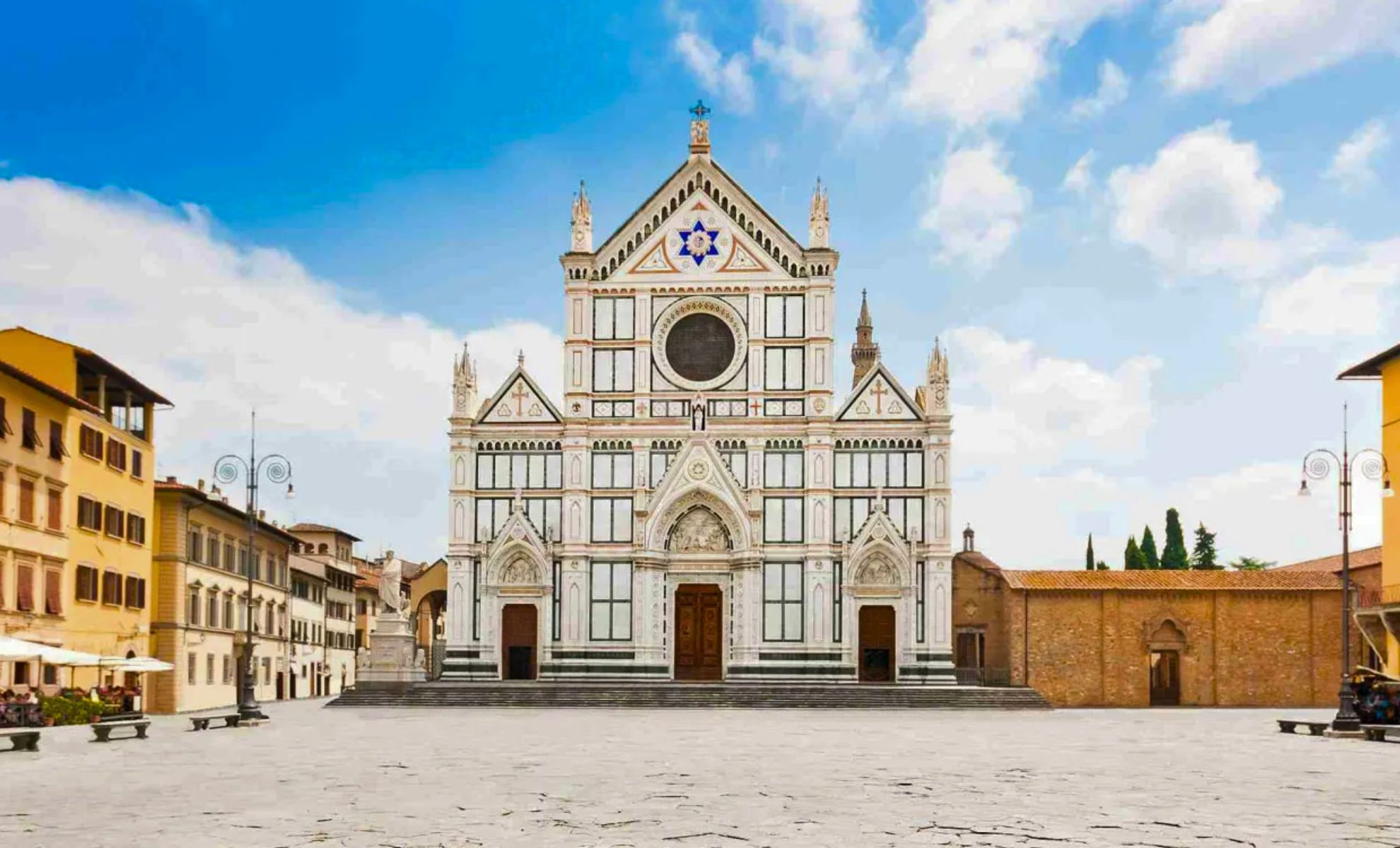 Santa Croce, centre-ville de Florence, Italie