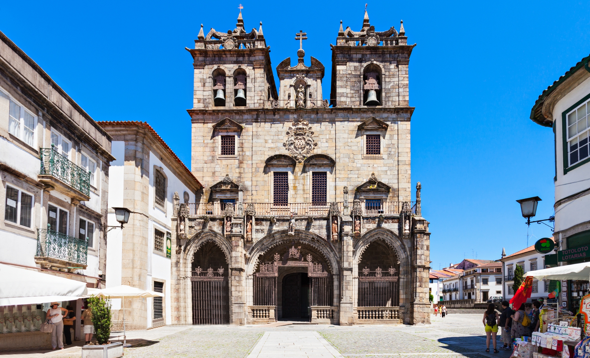 La cathédrale Sé de Braga au Portugal