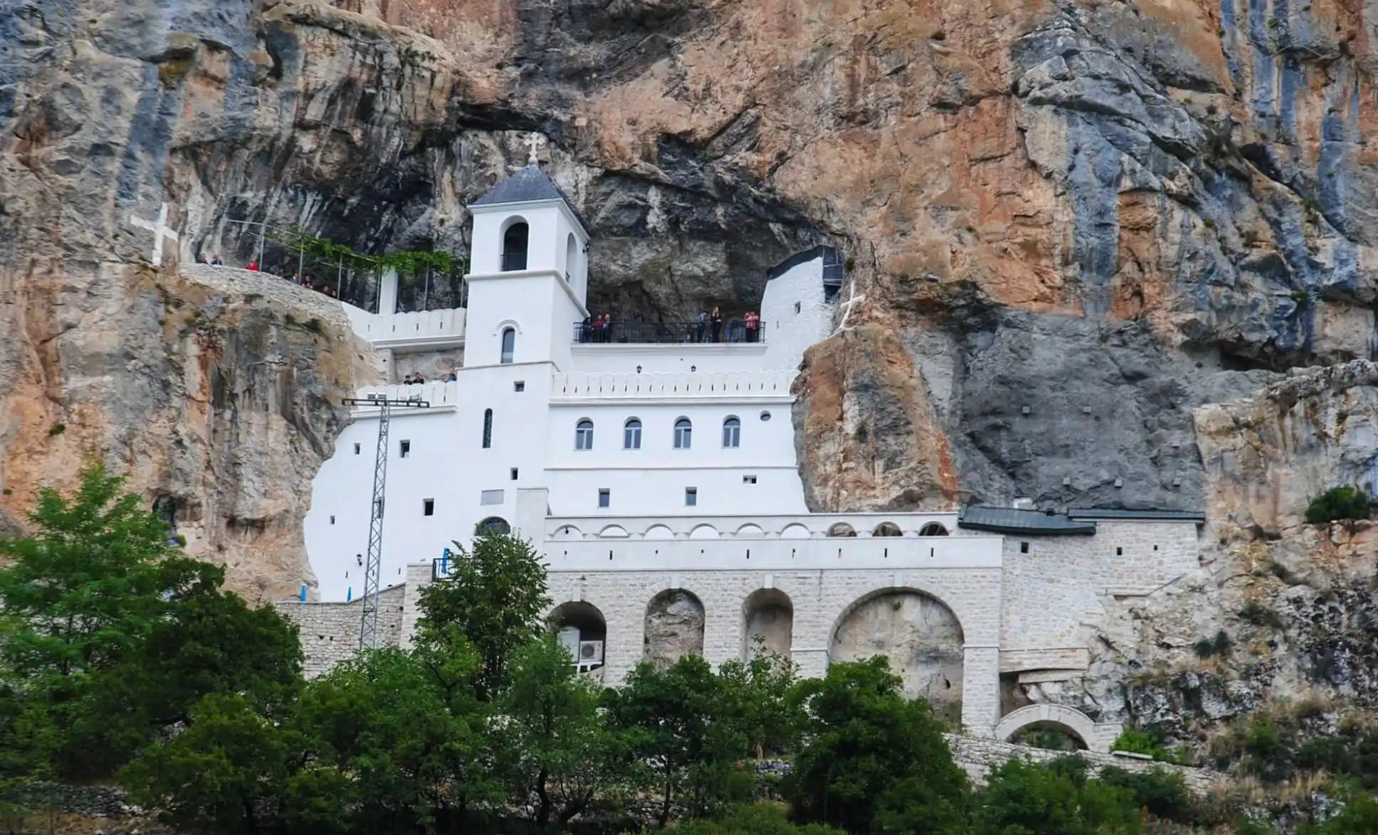 le Monastère d'Ostrog, Monténégro, Balkans