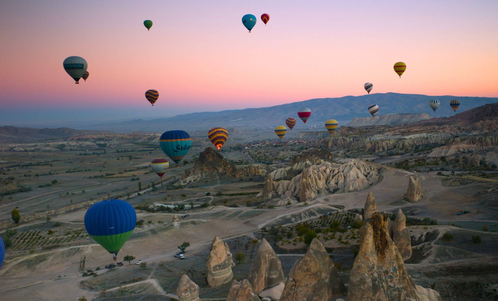 Cappadoce festival de vol en montgolfière