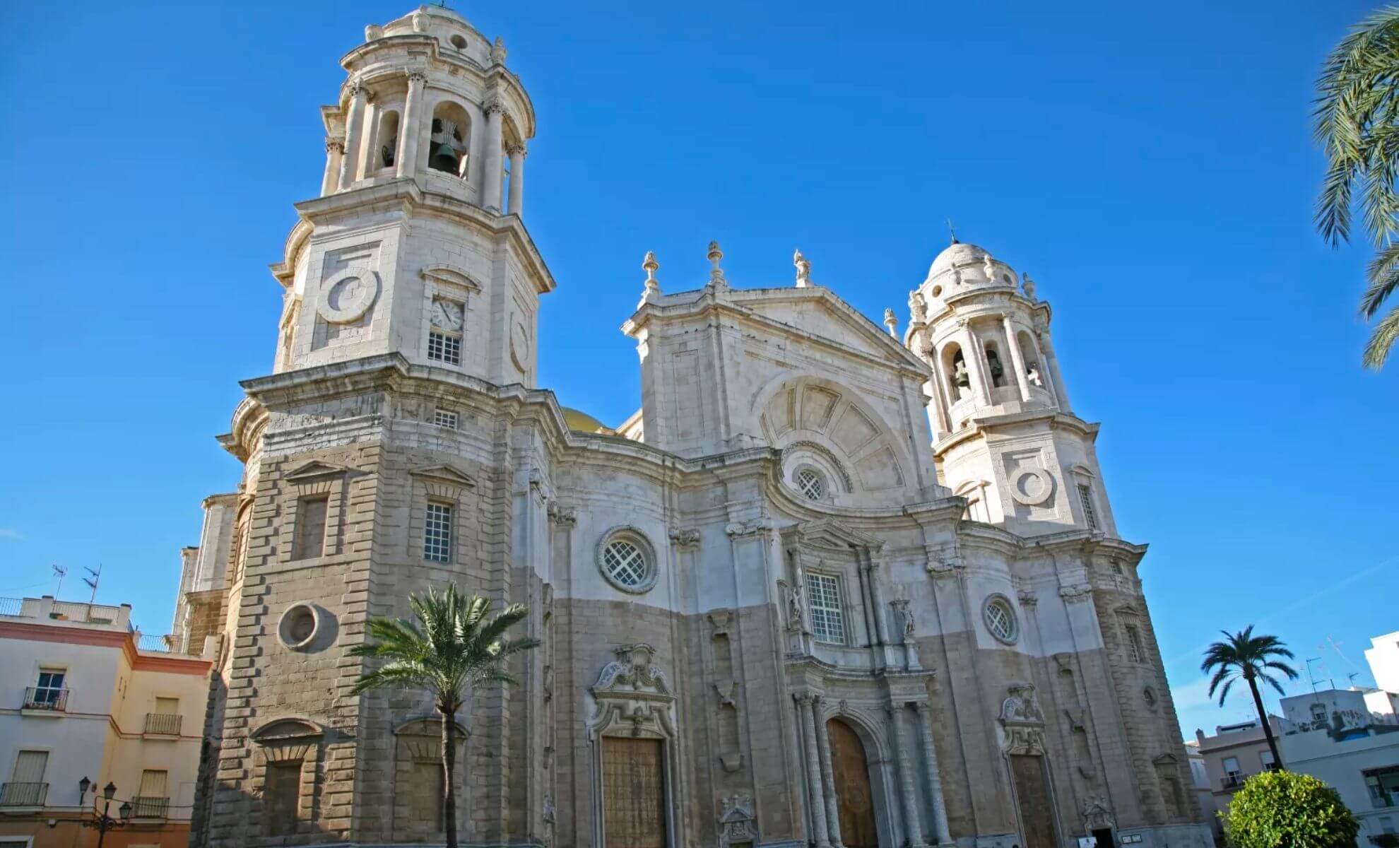 La cathédrale de Cadix, la « Santa Cruz sobre las Aguas », Espagne