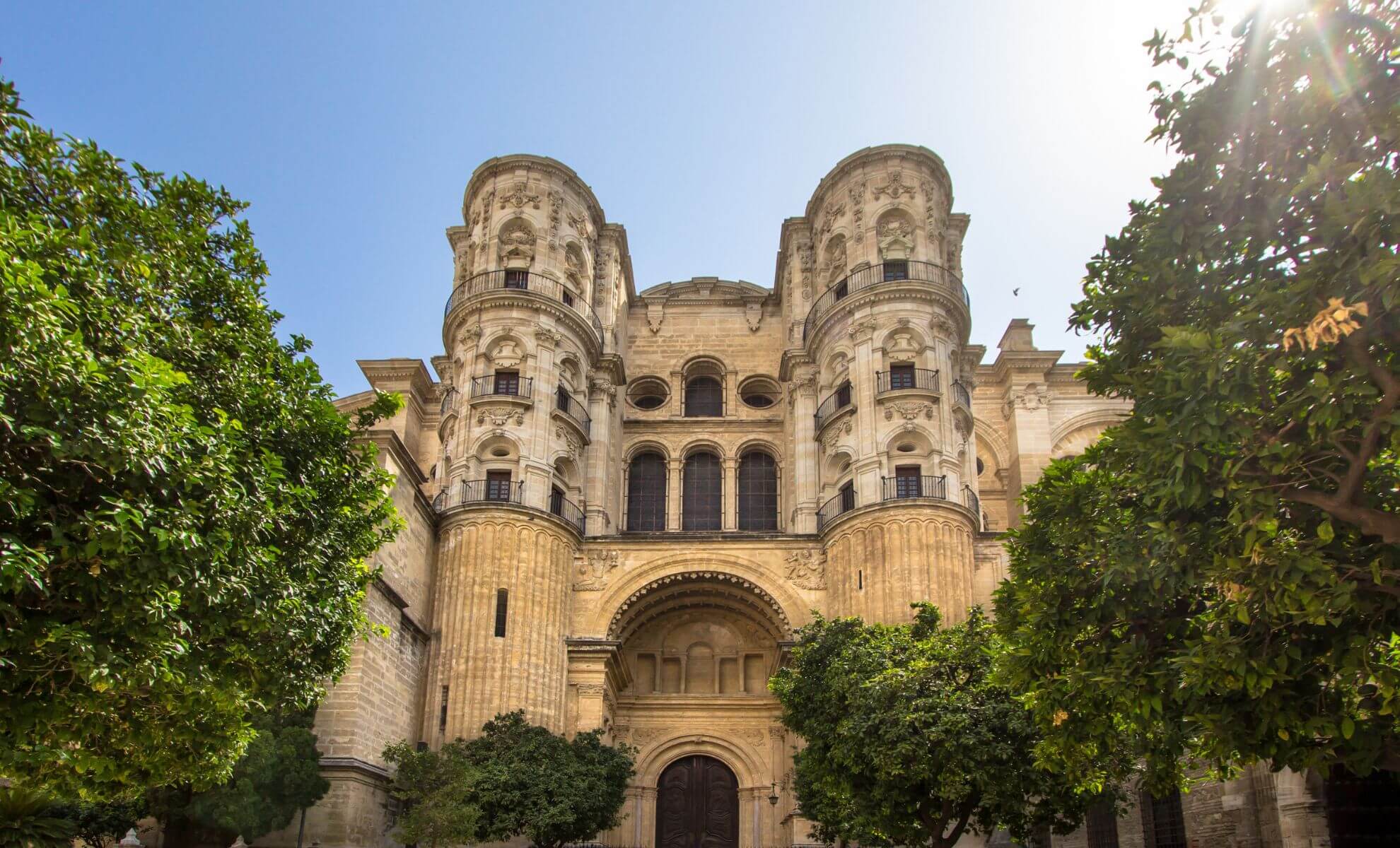 La cathédrale de la Encarnacion de Malaga, Espagne