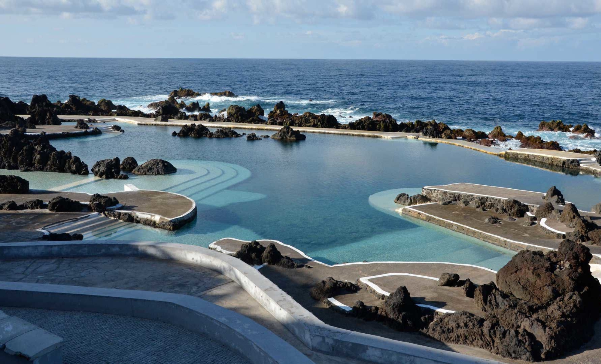 La piscine naturelle de Porto Moniz, Madère