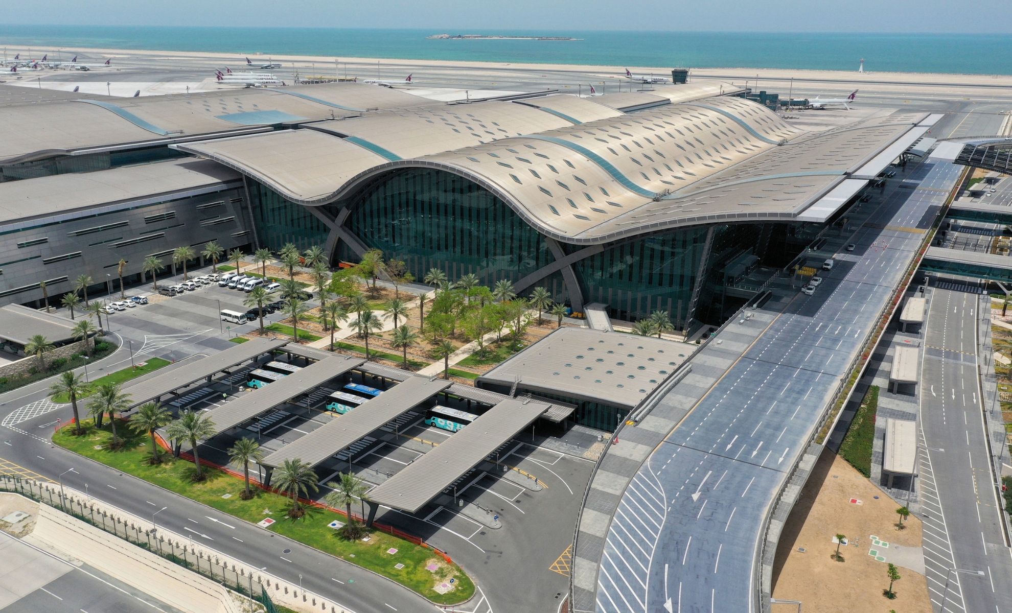 L'aéroport international Hamad de Doha, Qatar