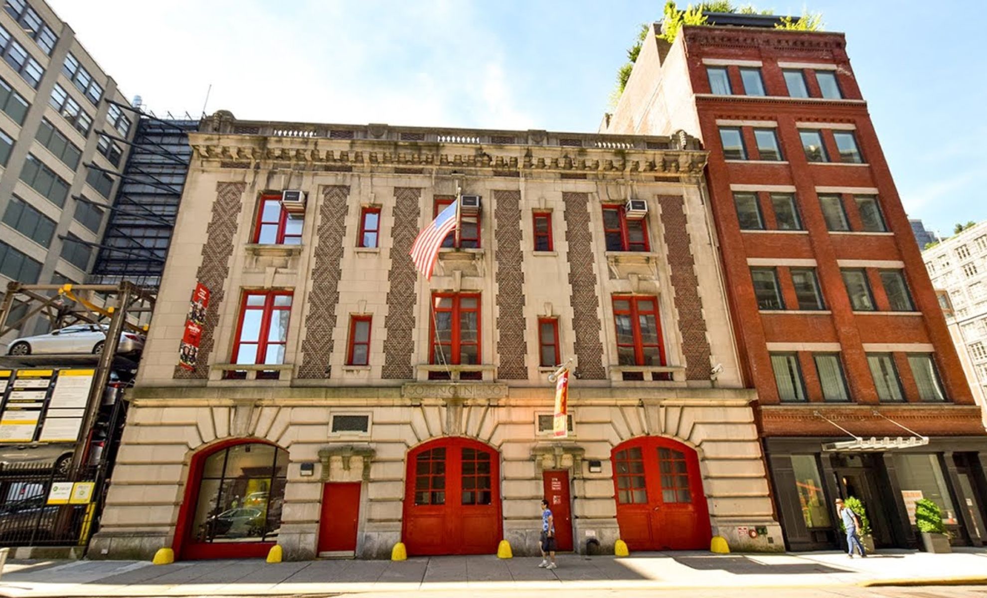 Le New York City Fire museum, New York, États-Unis