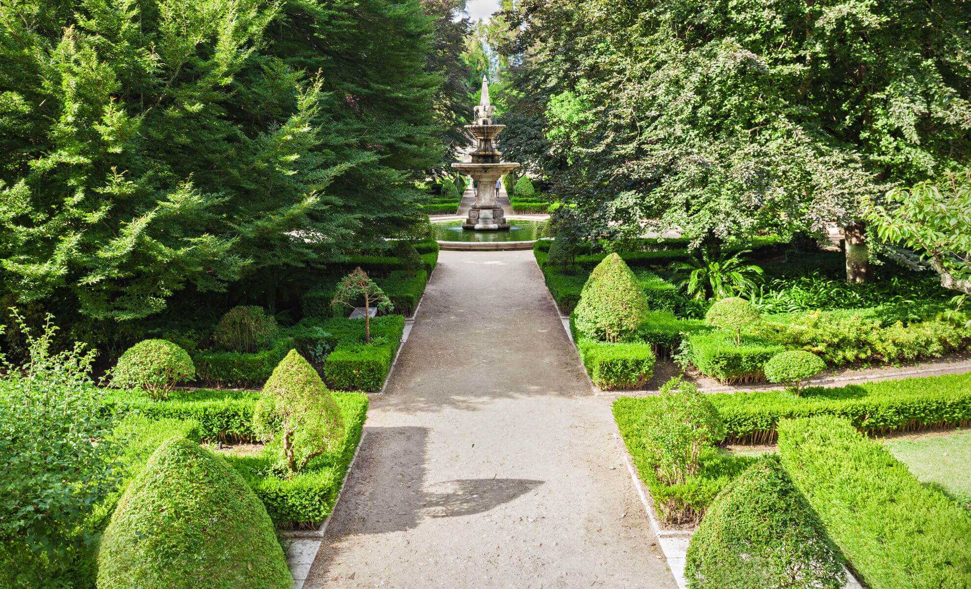 Le jardin botanique de Coimbra, Portugal