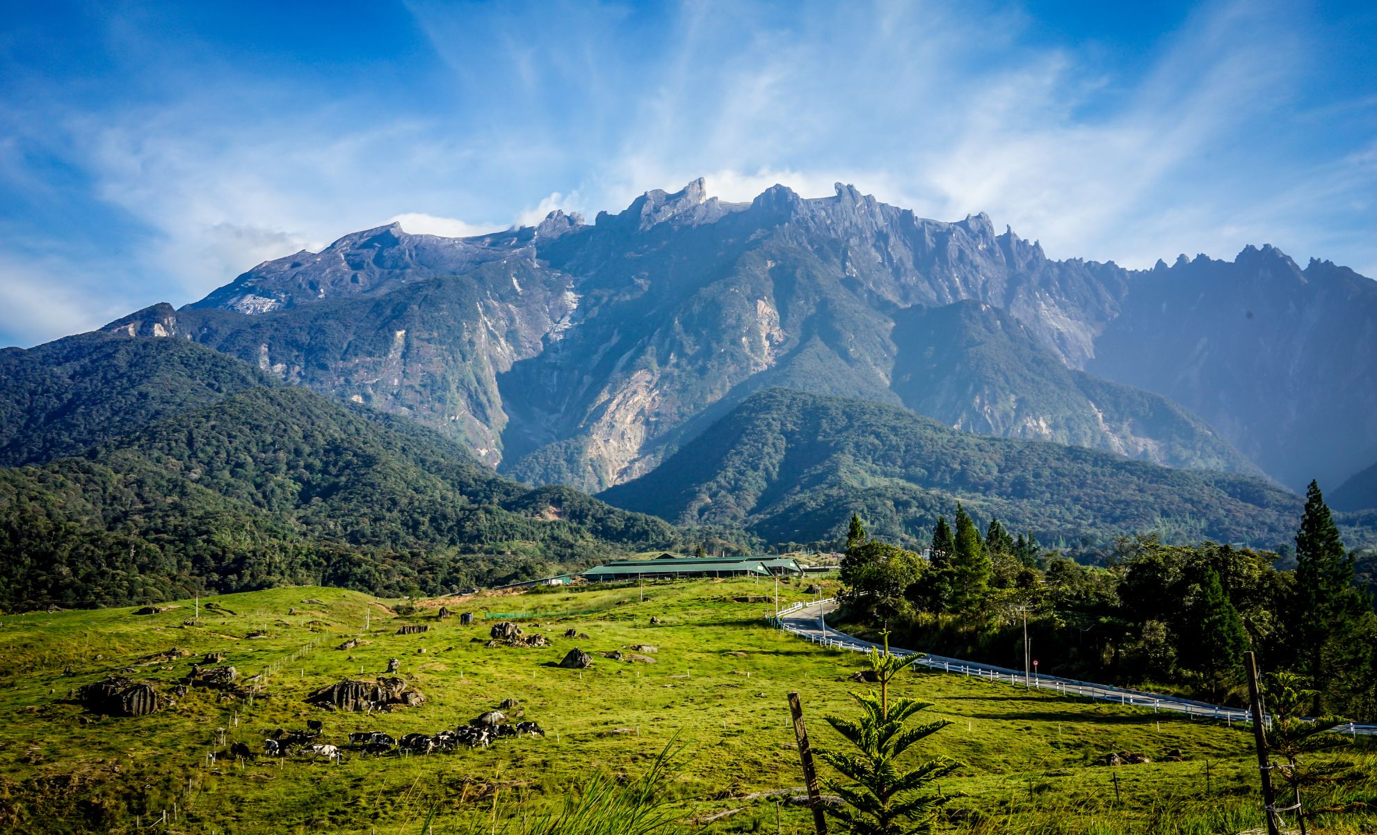 Le mont Kinabalu, Borneo