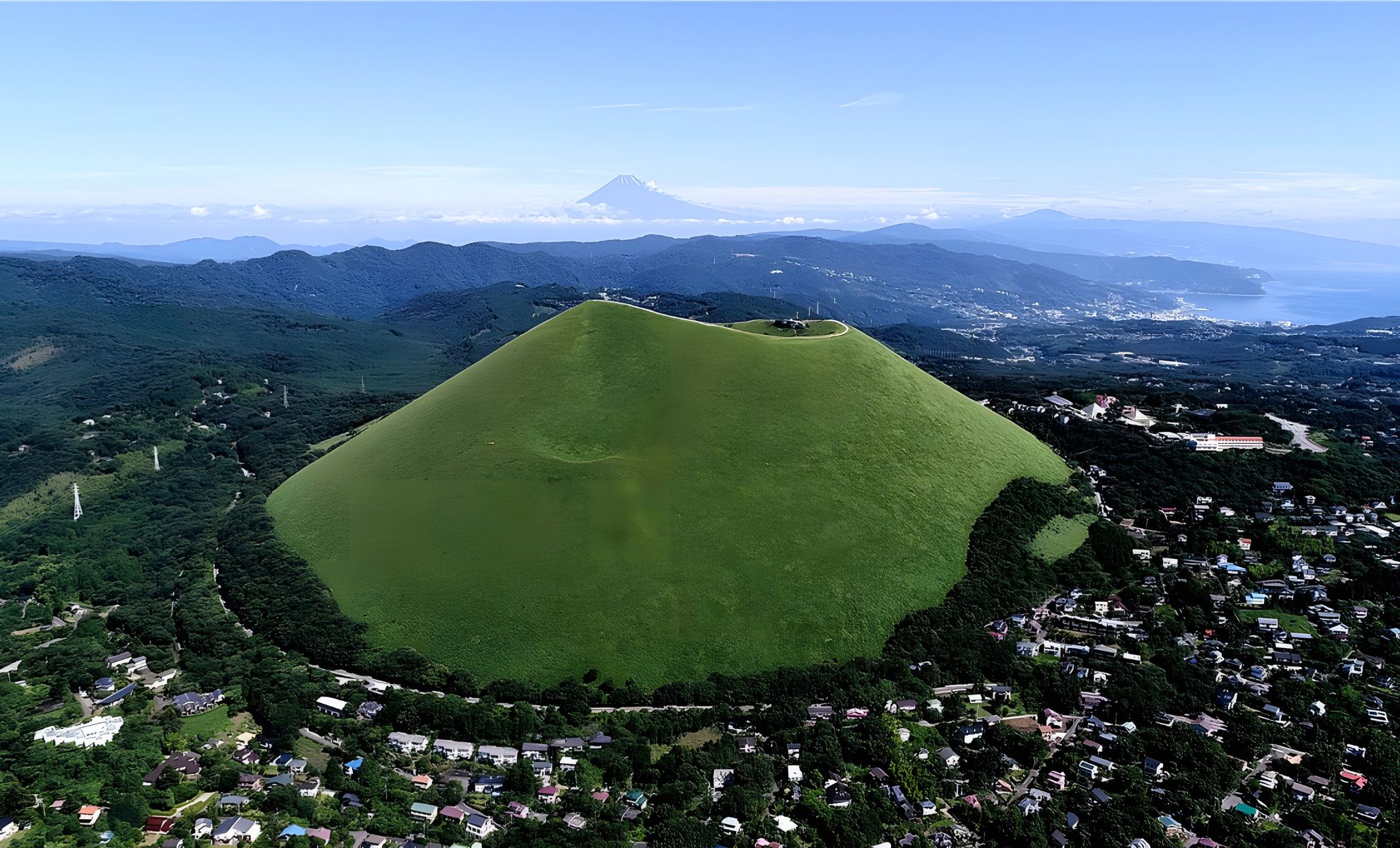 Le mont Omuro, Japon